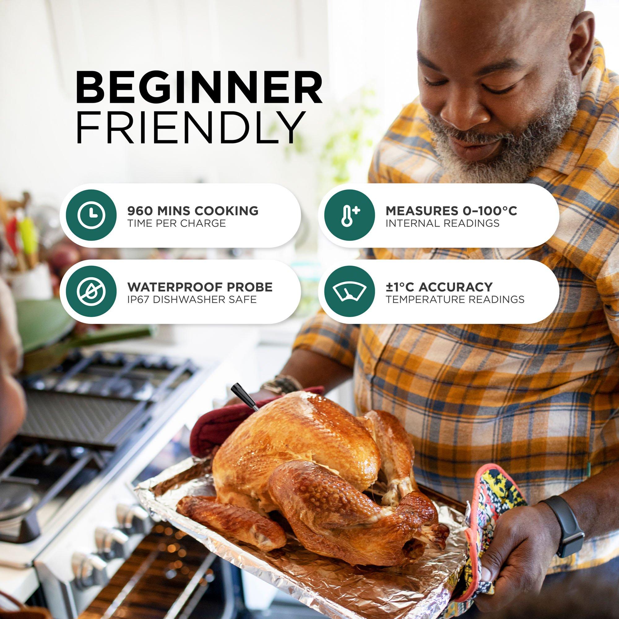 Black - DMD Collective - Wireless Meat Thermometer - 5