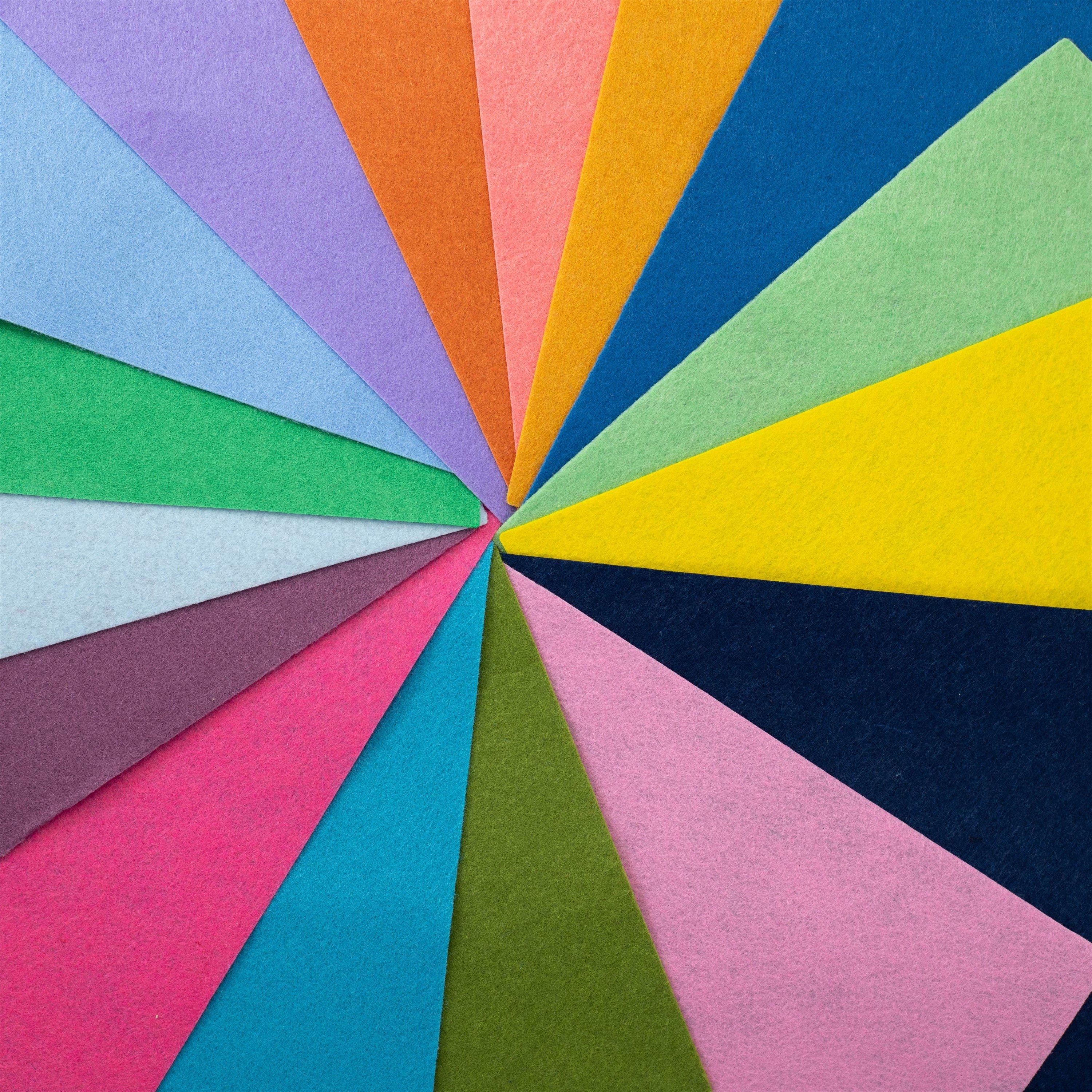 Crafters Companion Threaders Felt Bundle - Hello Colour