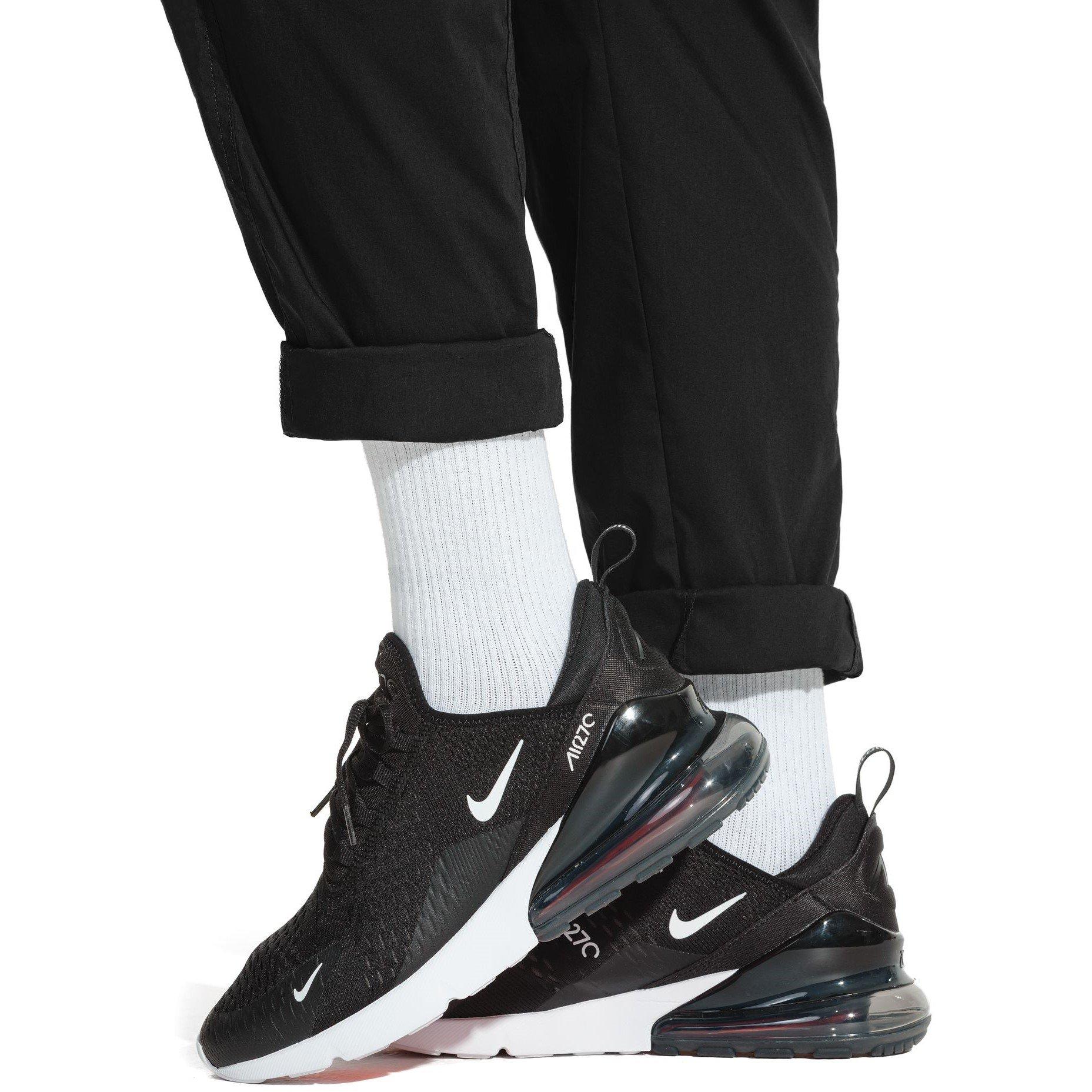 Weiß/Schwarz - Nike - Everyday Plus Cushioned Training Crew Socks (6 Pairs) - 14