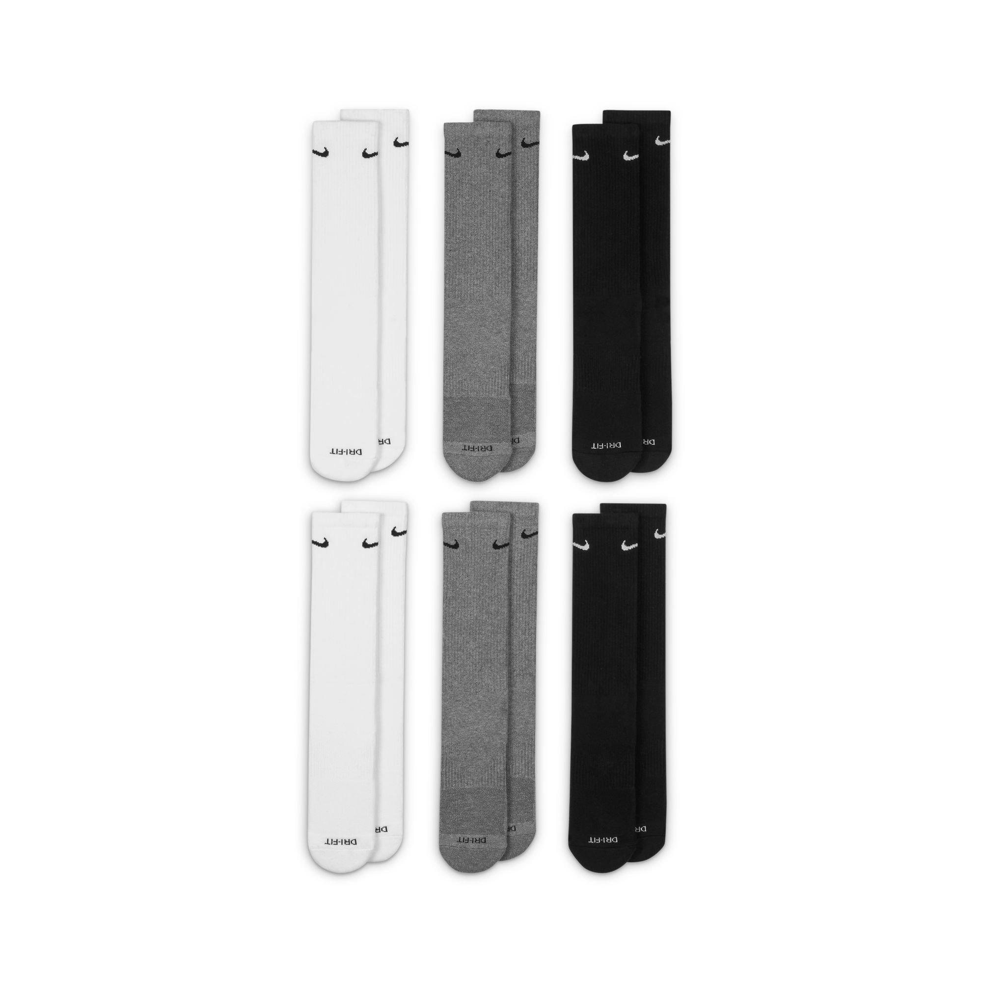 Multi-Kleur - Nike - Everyday Plus Cushioned Training Crew Socks (6 Pairs) - 2
