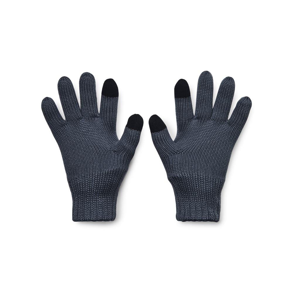 Grey - Under Armour - Halftime Wool Gl Full Finger Gloves - 2