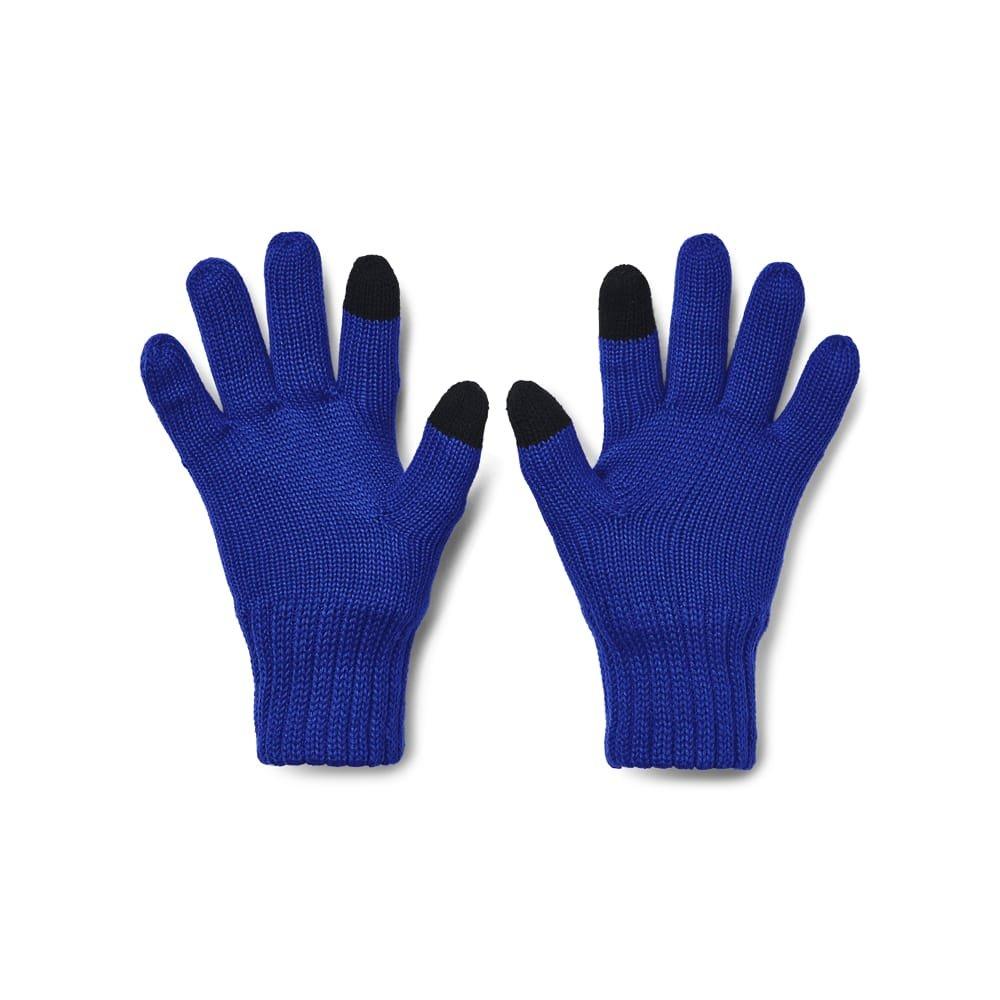 Blue - Under Armour - Halftime Wool Glove Full Finger Gloves - 2