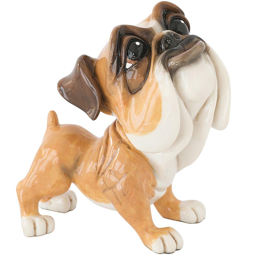 Tan - Little Paws - 3054 - Mick the Bulldog Figurine