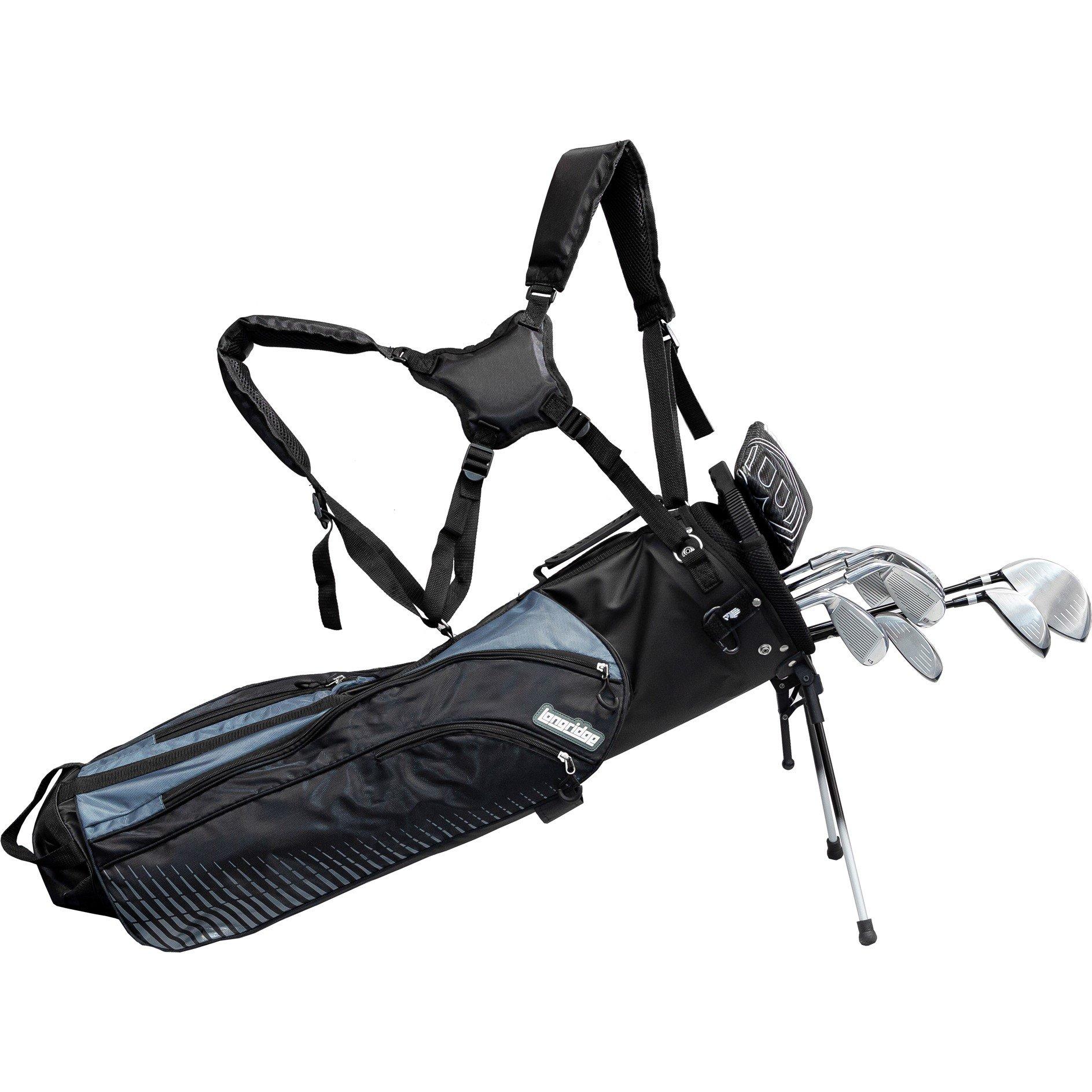 Black/Silver - Longridge - 7 Tri-Lite Sunday Bag - 2