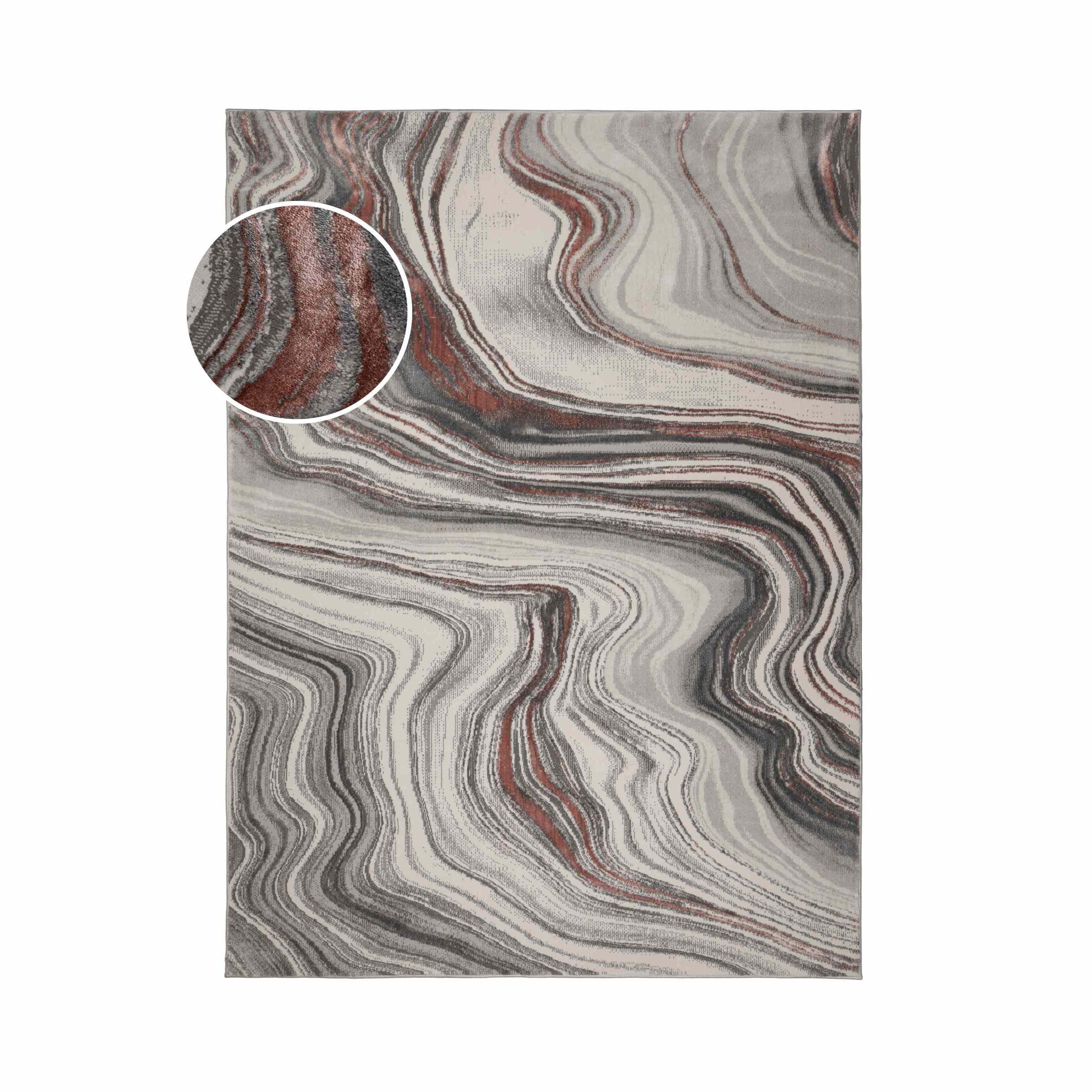 Pink - Homemaker - Dusk Pink Watercolour Rug - 3