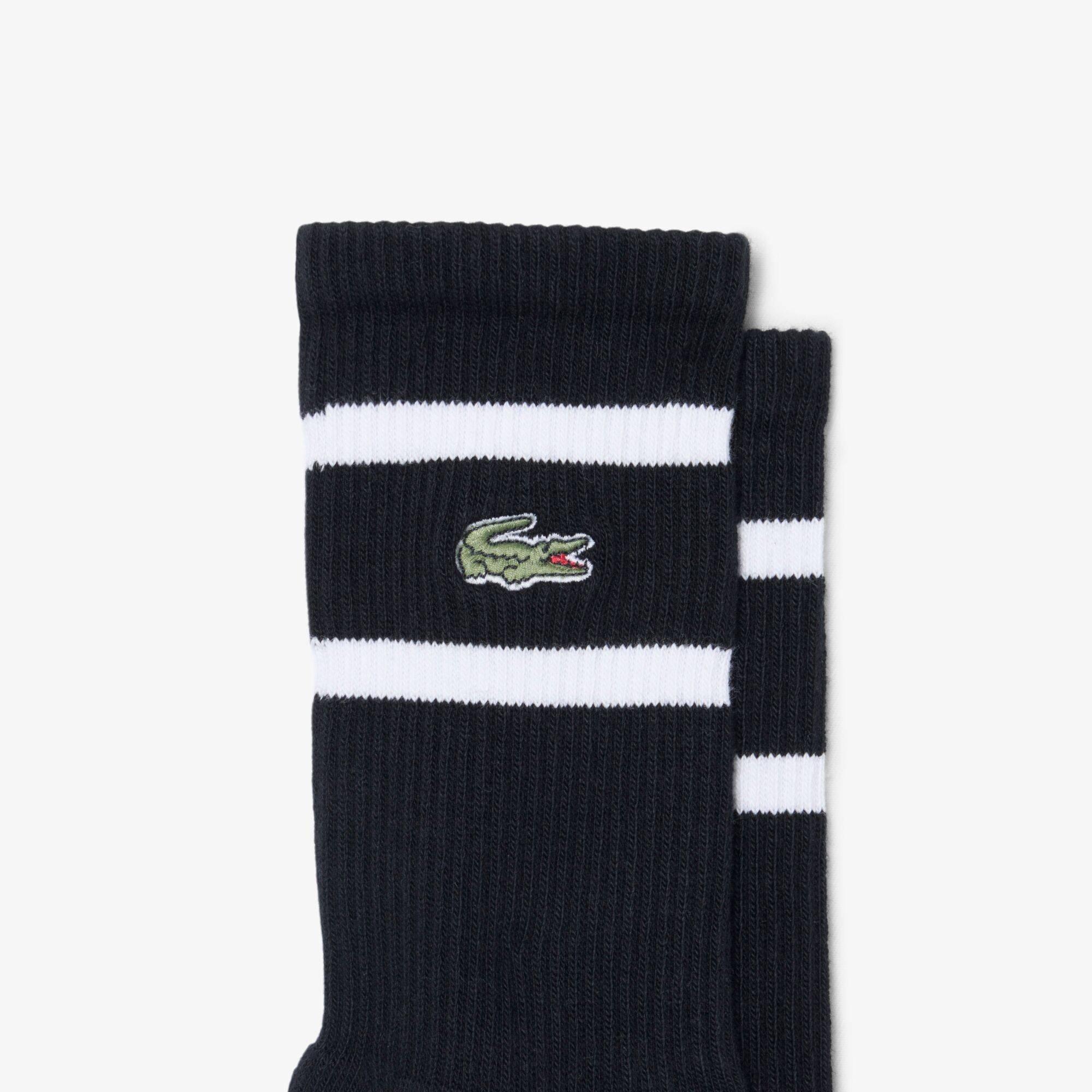 Blk/Wht 258 - Lacoste - Lacoste 2pk Tnns Crw Sn64 - 3