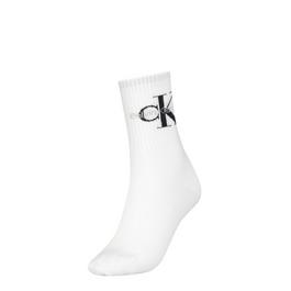 Calvin Klein Mono Logo Crew Socks