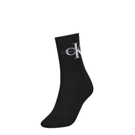 Calvin Klein Mono Logo Crew Socks