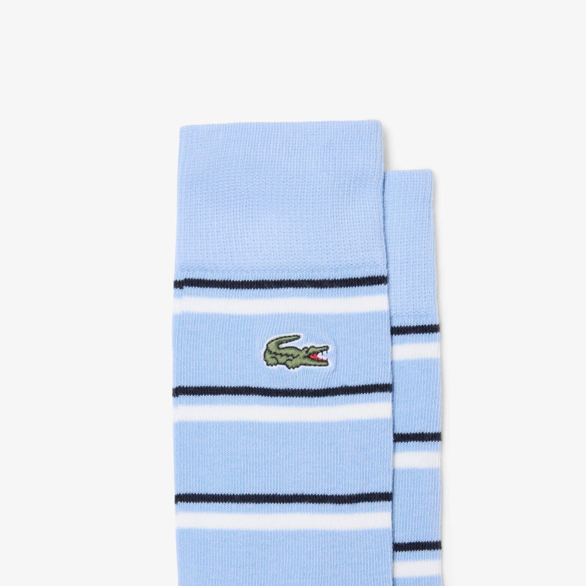 Blk/Blue WYA - Lacoste - Lacoste 2pk Strp Crw Sn64 - 3