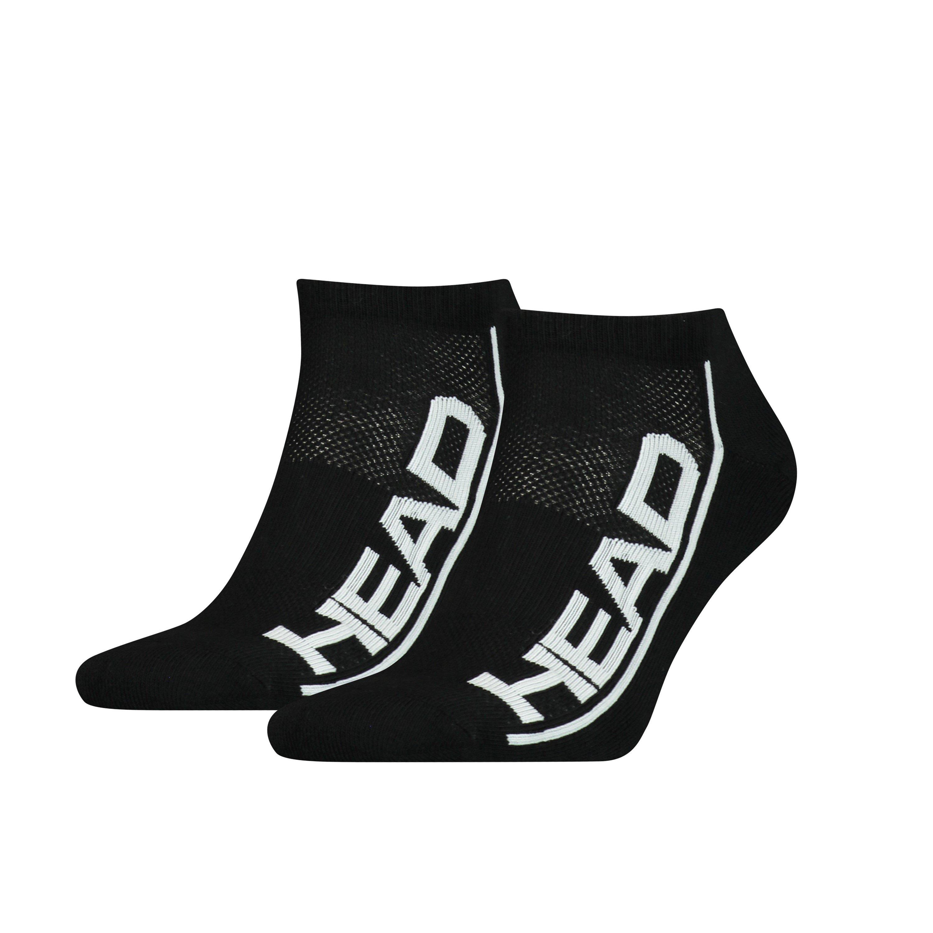 Black White - HEAD - Sneaker Socks - 2 Pack - 1