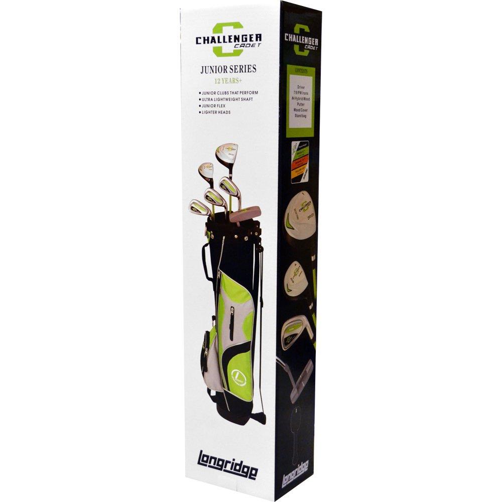 Black/Green - Longridge - Longridge Challenger Junior Golf Sets - 12+ Years - 2