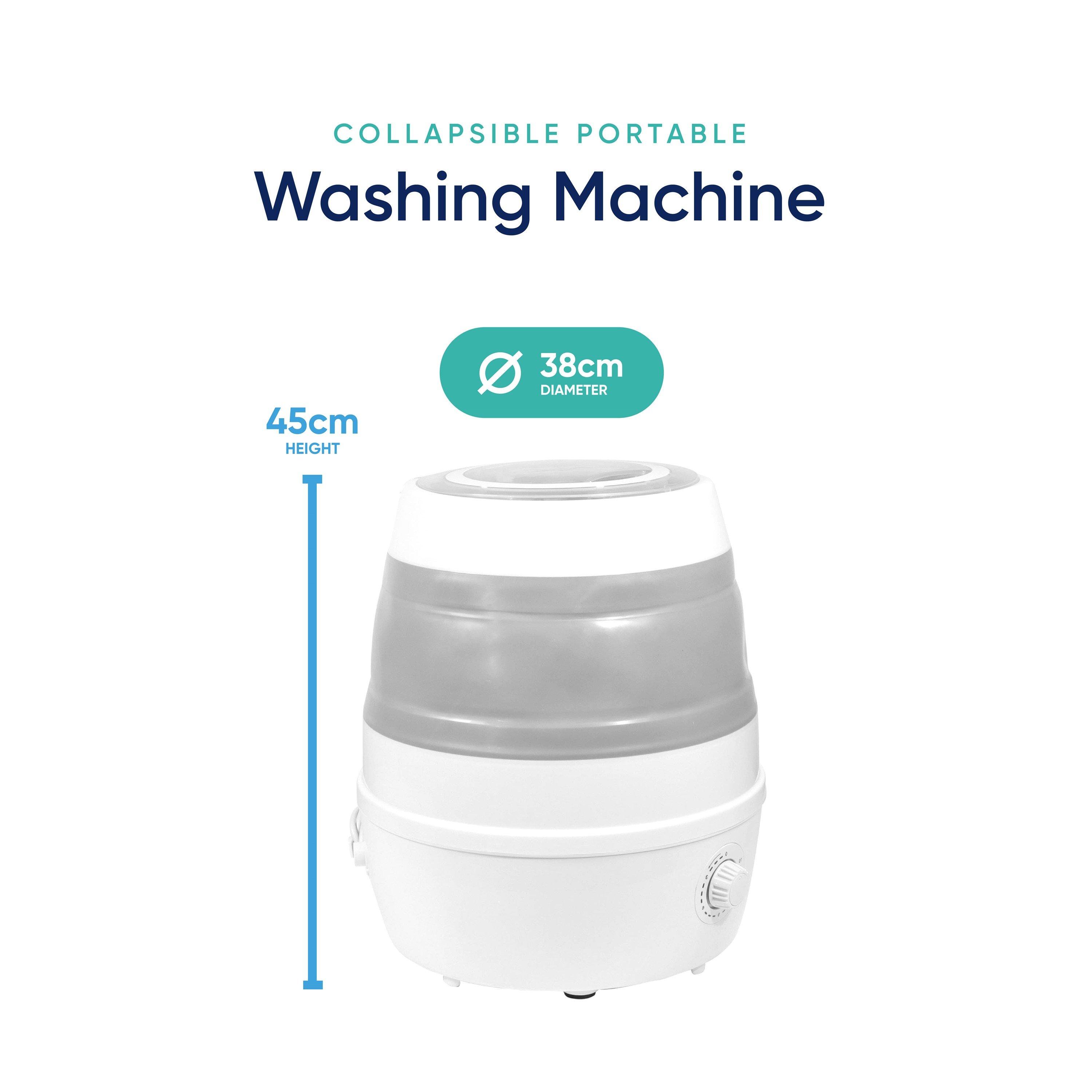 White - Streetwize - 15-litre Collapsible Washing Machine - 2