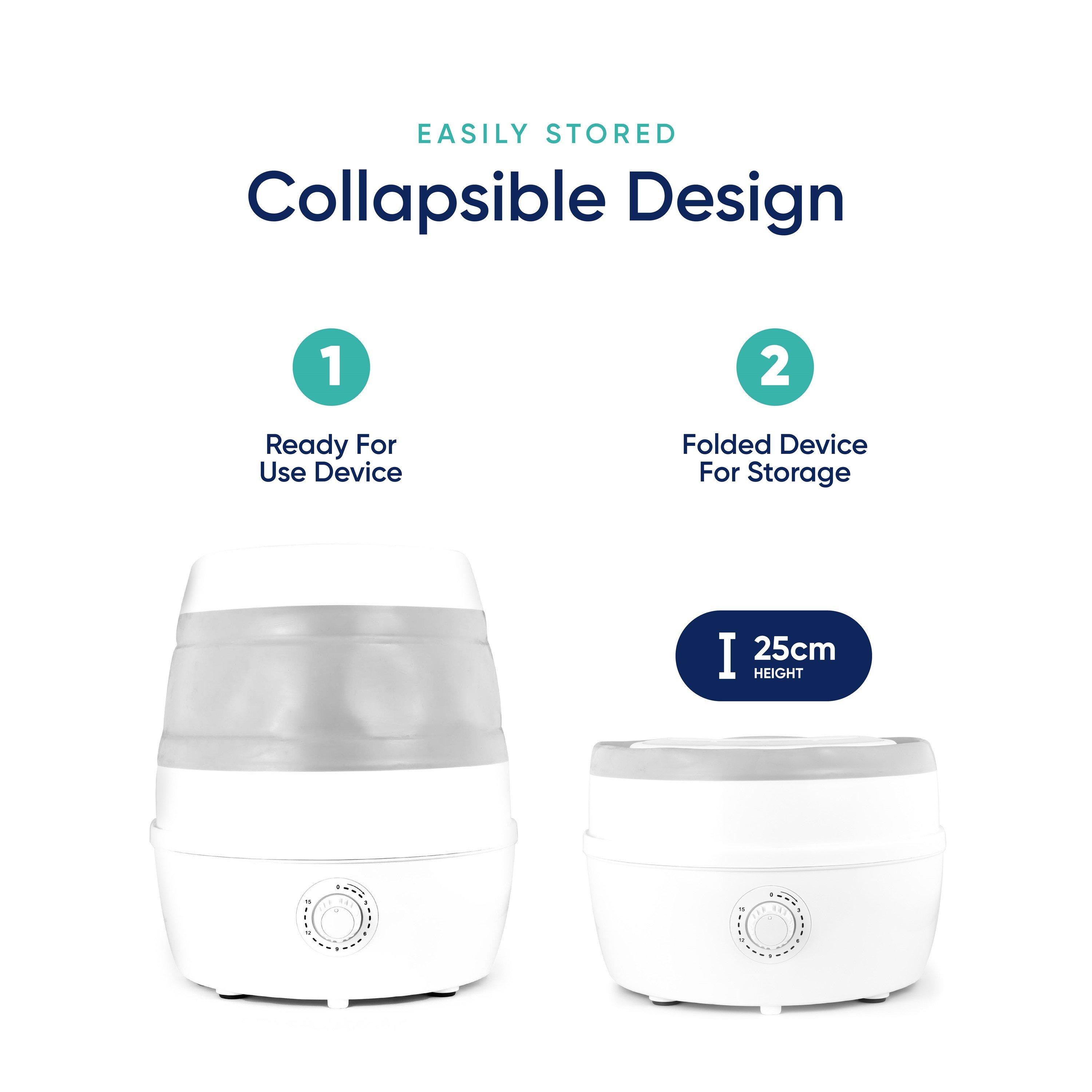 White - Streetwize - 15-litre Collapsible Washing Machine - 4