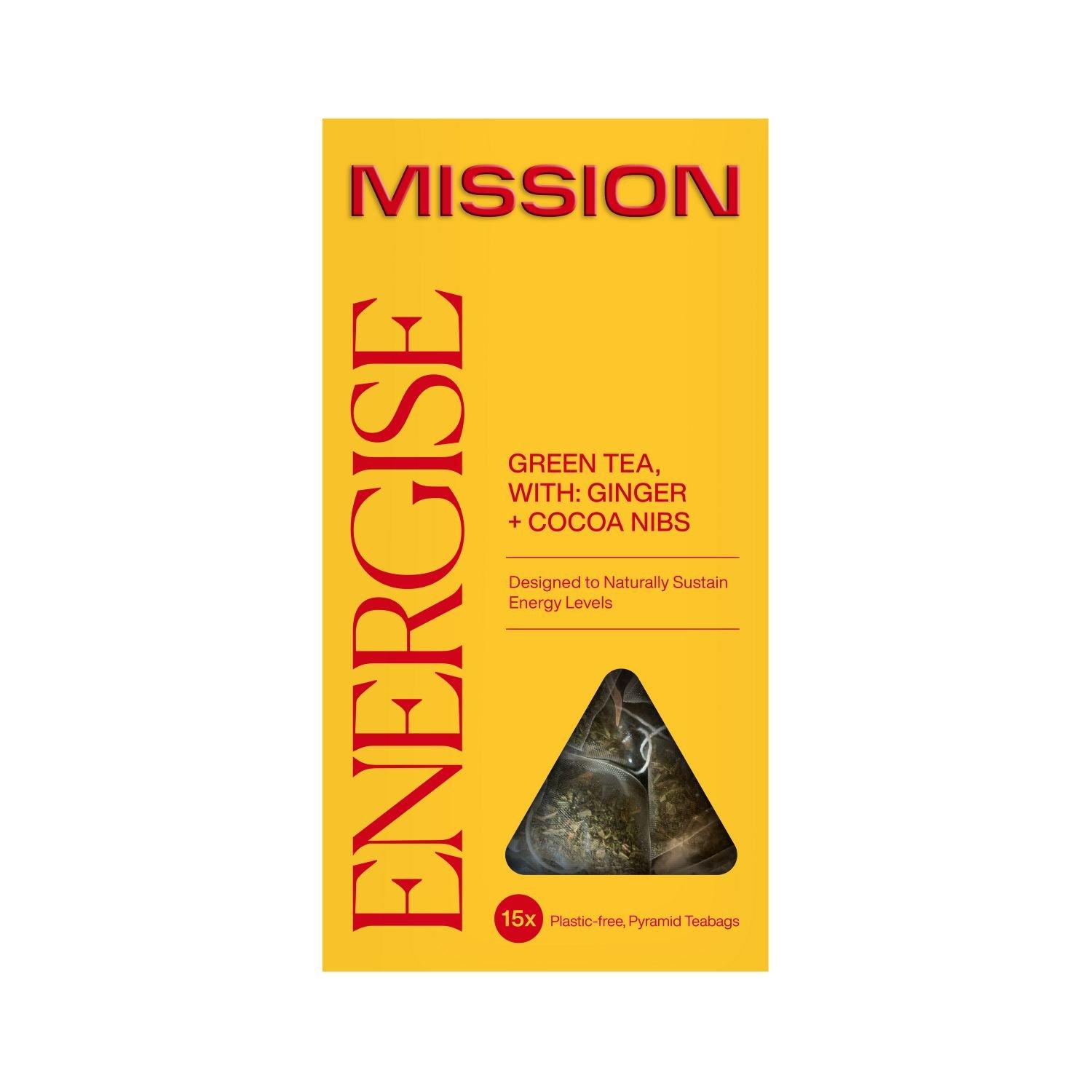Mission  Tea (15 Servings) - Energise - 15 Serving
