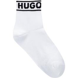 Hugo 2 Pack Logo Ankle Socks