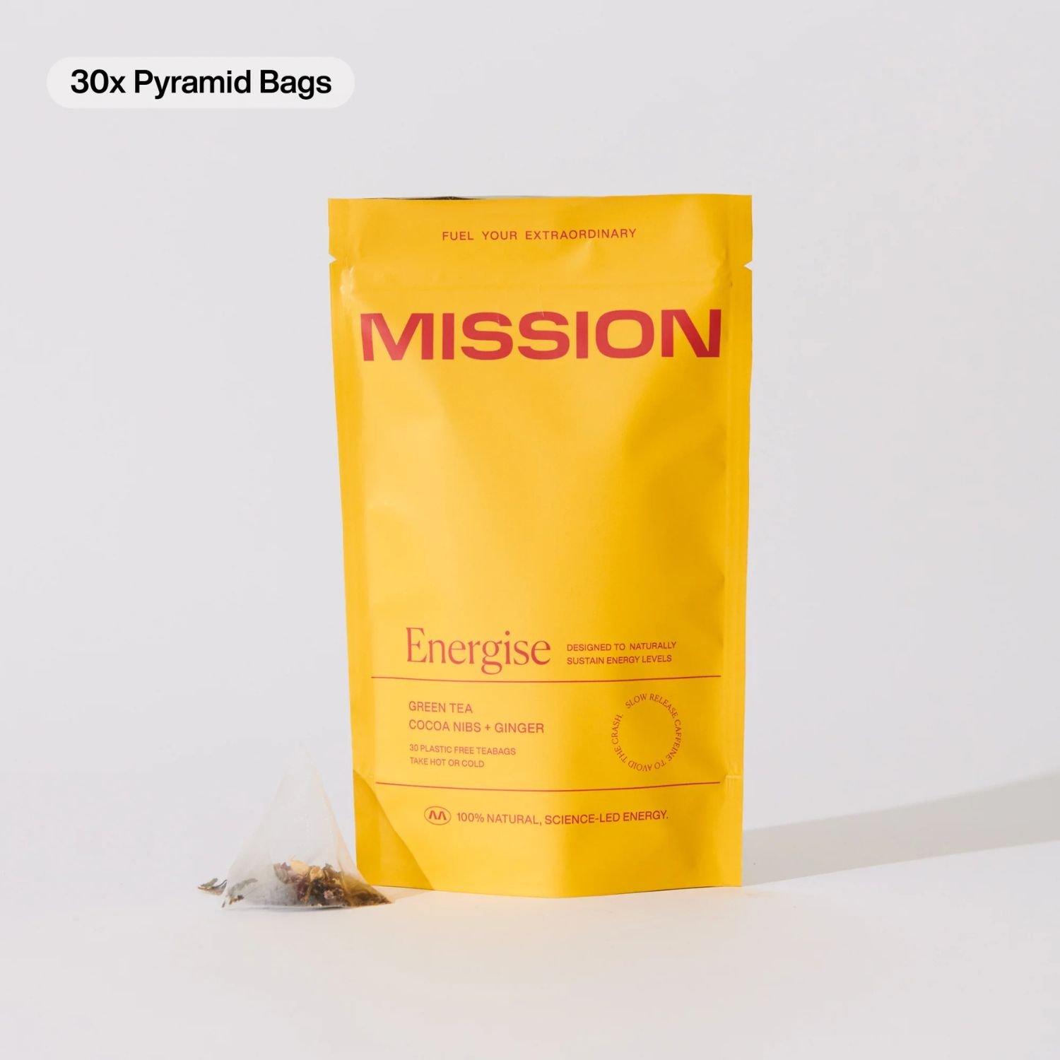 Mission  Tea (30 Servings) - Energise - 30 Serving