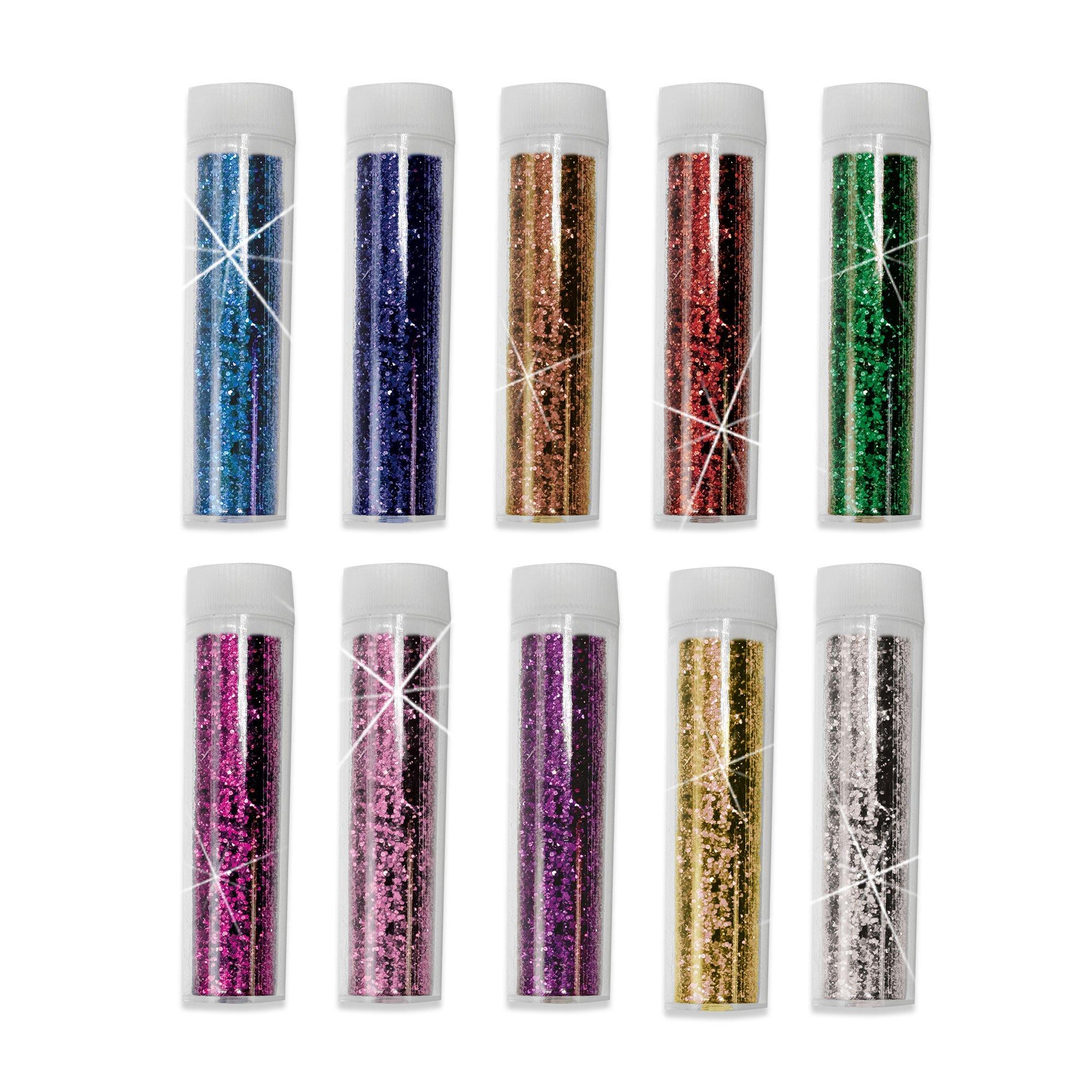 Multi - SES Creative - Biodegradable glitter - 10 colours - 2