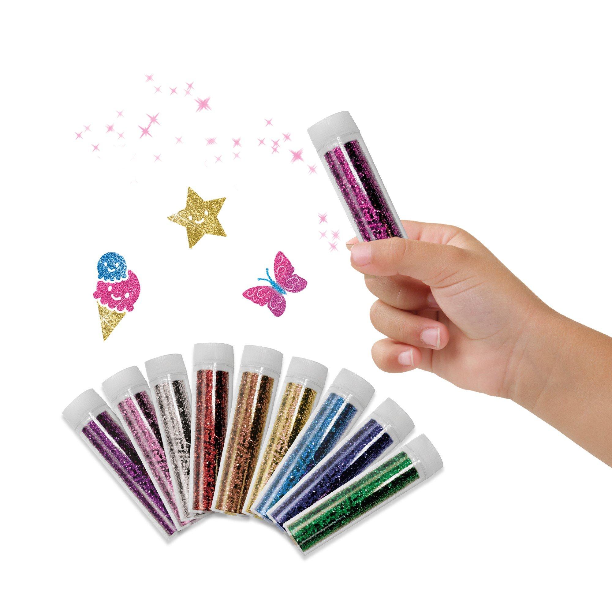 Multi - SES Creative - Biodegradable glitter - 10 colours - 4