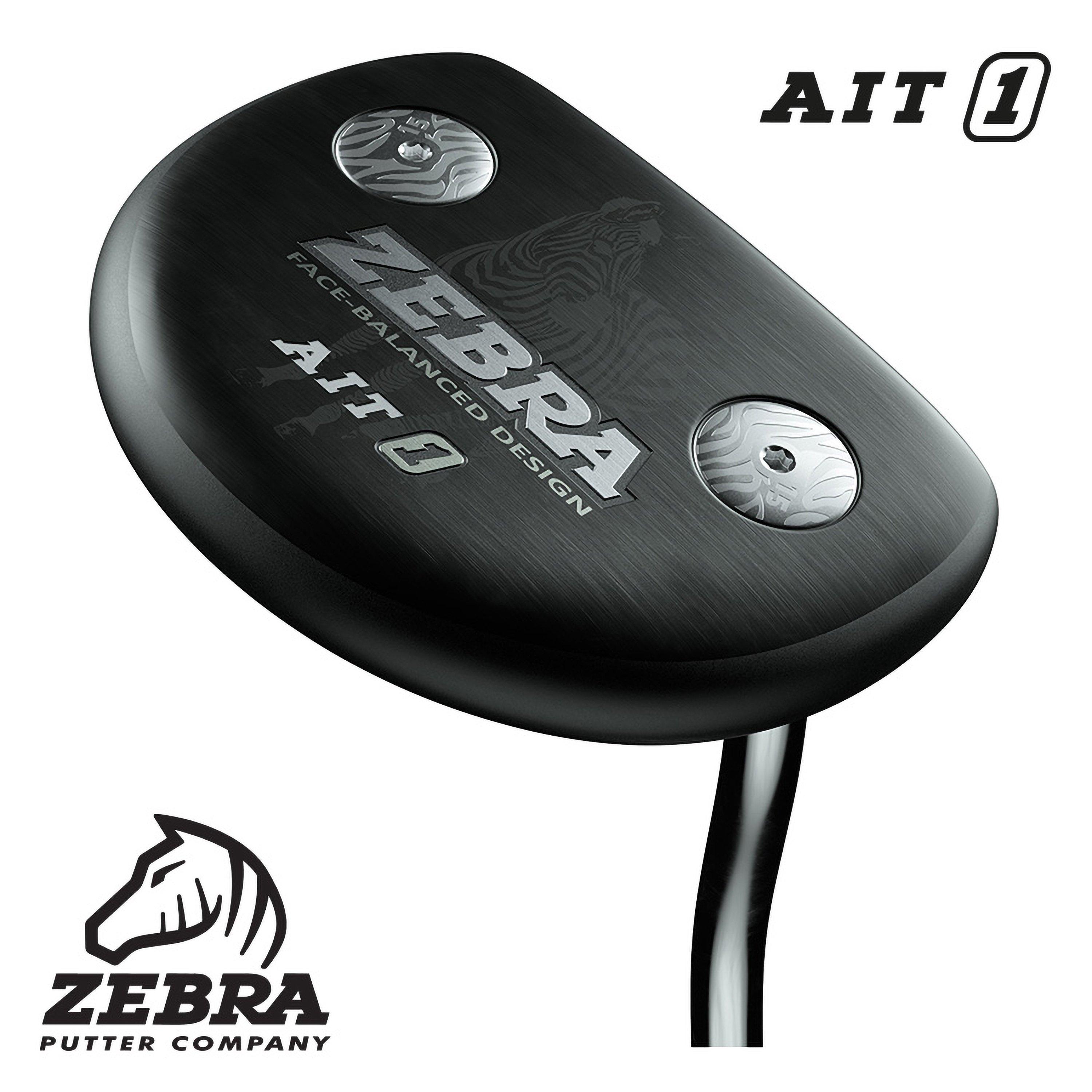 Zebra  Ait1 Left Handed Putter - Black - 33in