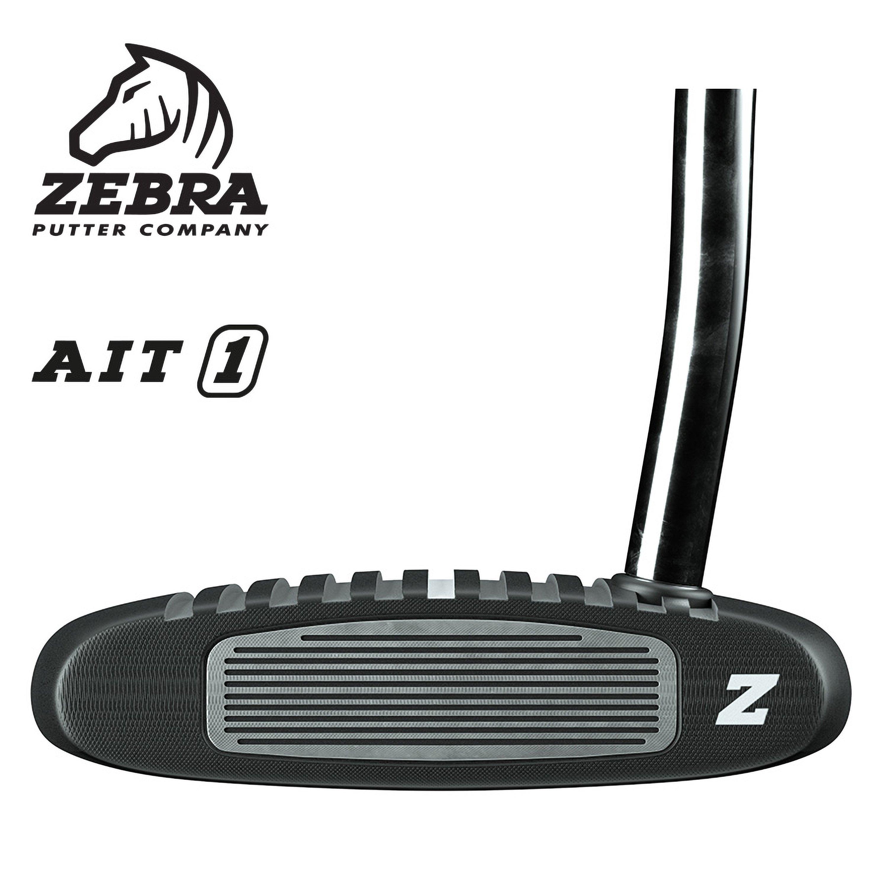 Black - Zebra - Zebra AIT1 Left Handed Putter - 5