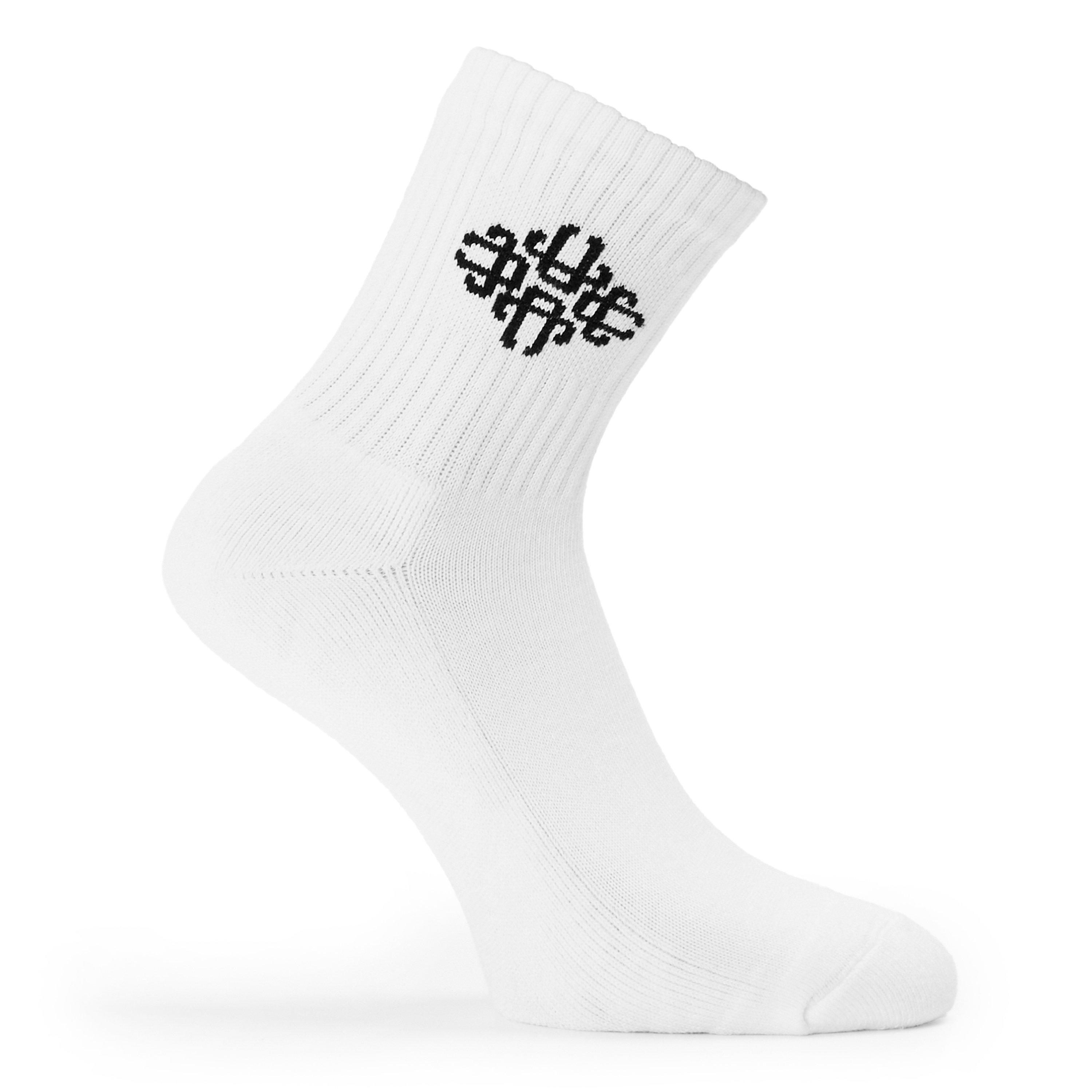 White - The Couture Club - Couture Socks Ld62 - 2