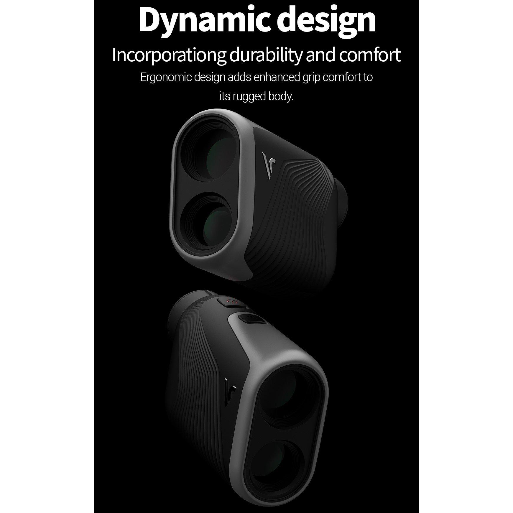 Black - Voice Caddie - Voice Caddie L6 Laser Rangefinder - 3