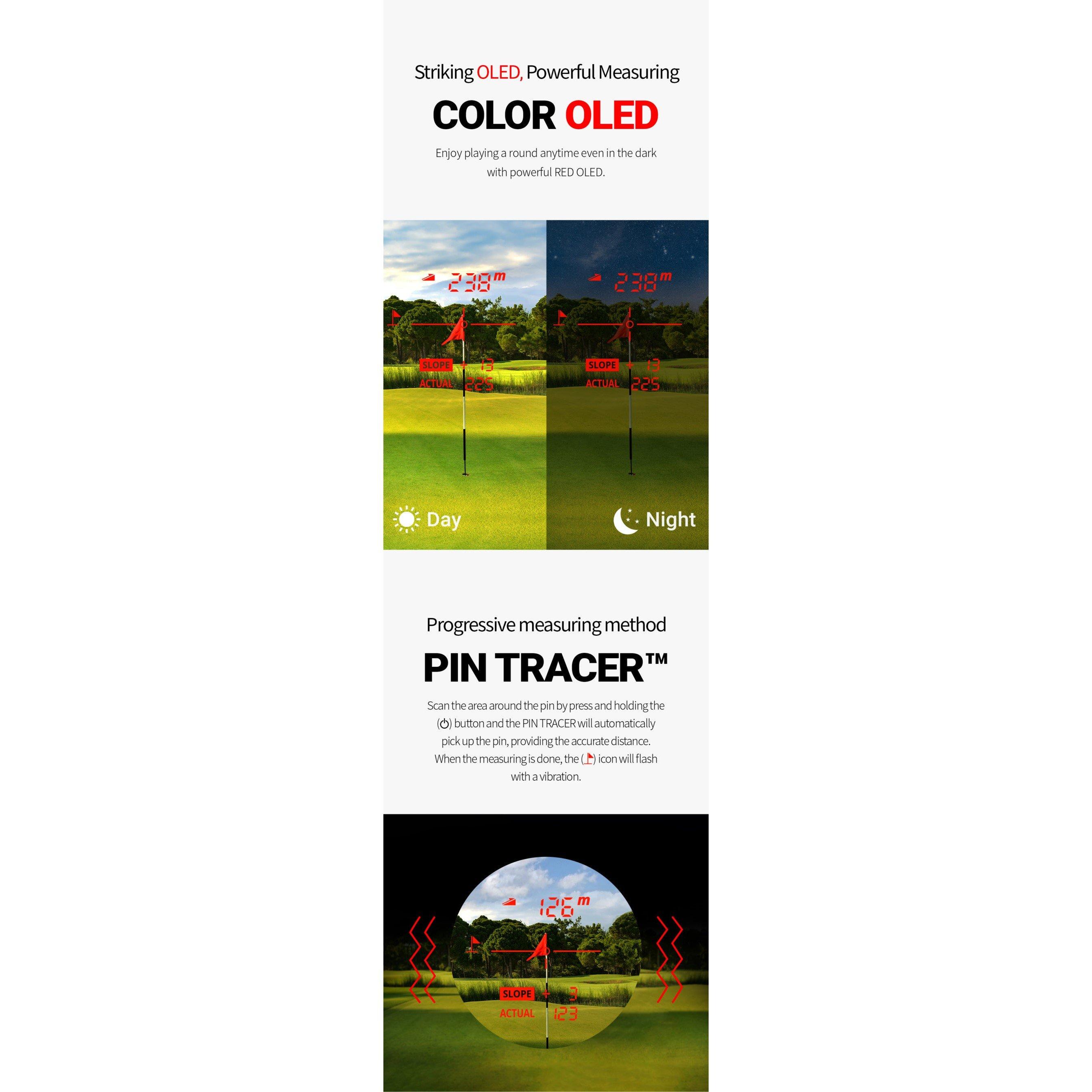 Black - Voice Caddie - Voice Caddie L6 Laser Rangefinder - 7