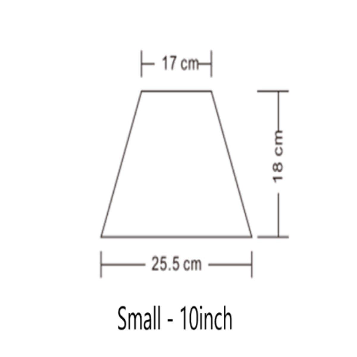 Cream - K Living - Cream Velvet Empire Light Shade Gold Inner - 3