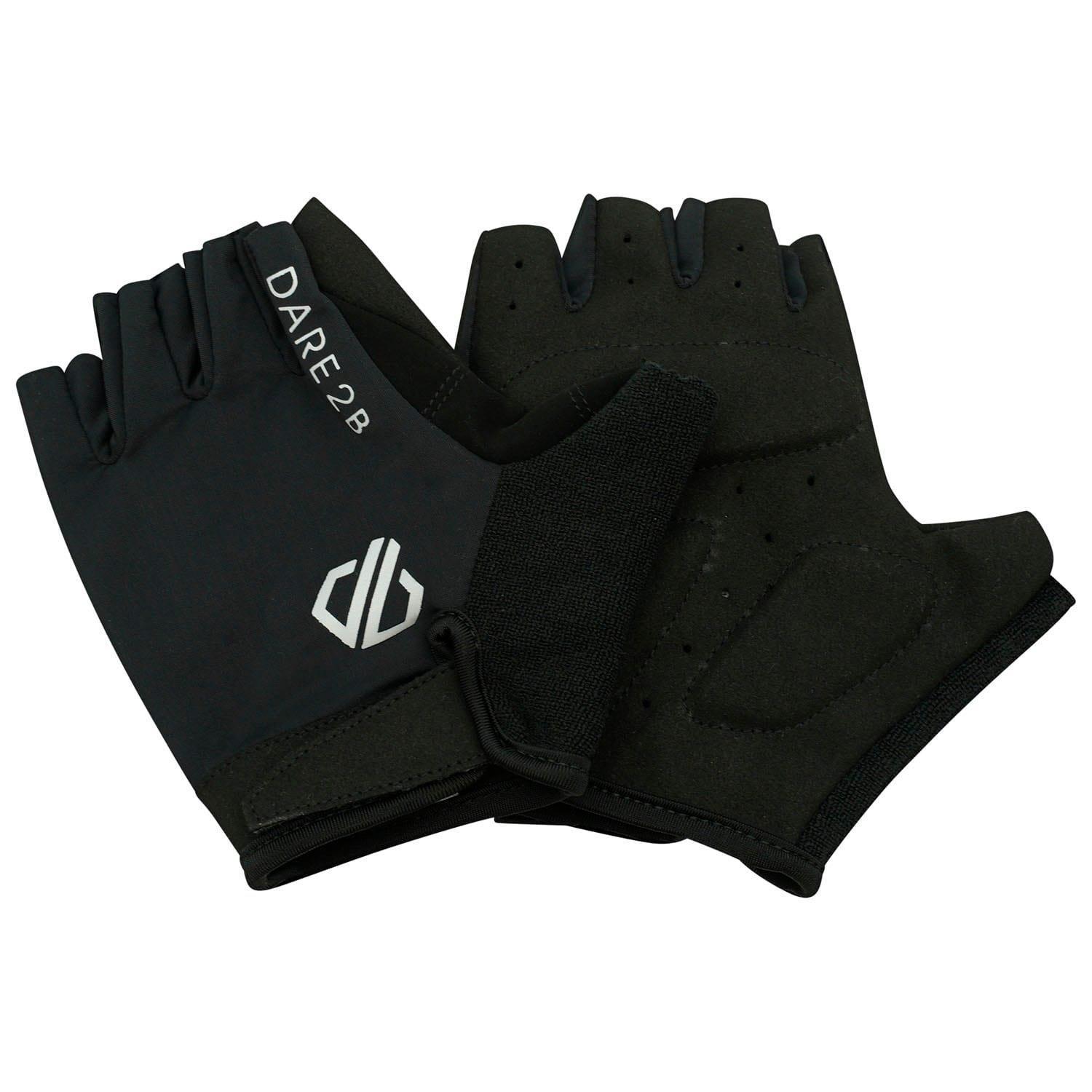 Black - Dare 2b - Pedal Out Cushioned Cycling Mitts - 2