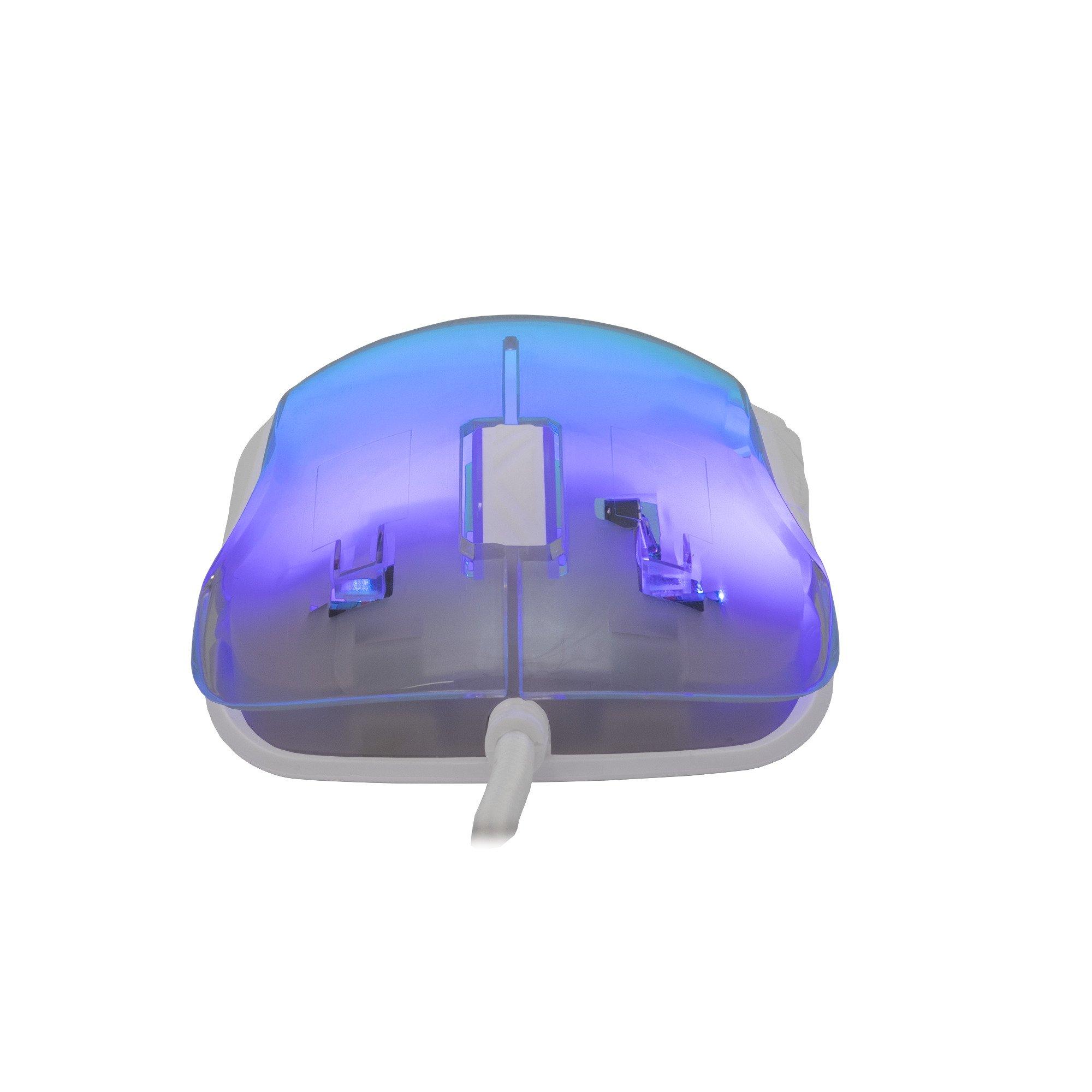 White - White Shark - Mordred RGB LED Gaming Mouse - 5