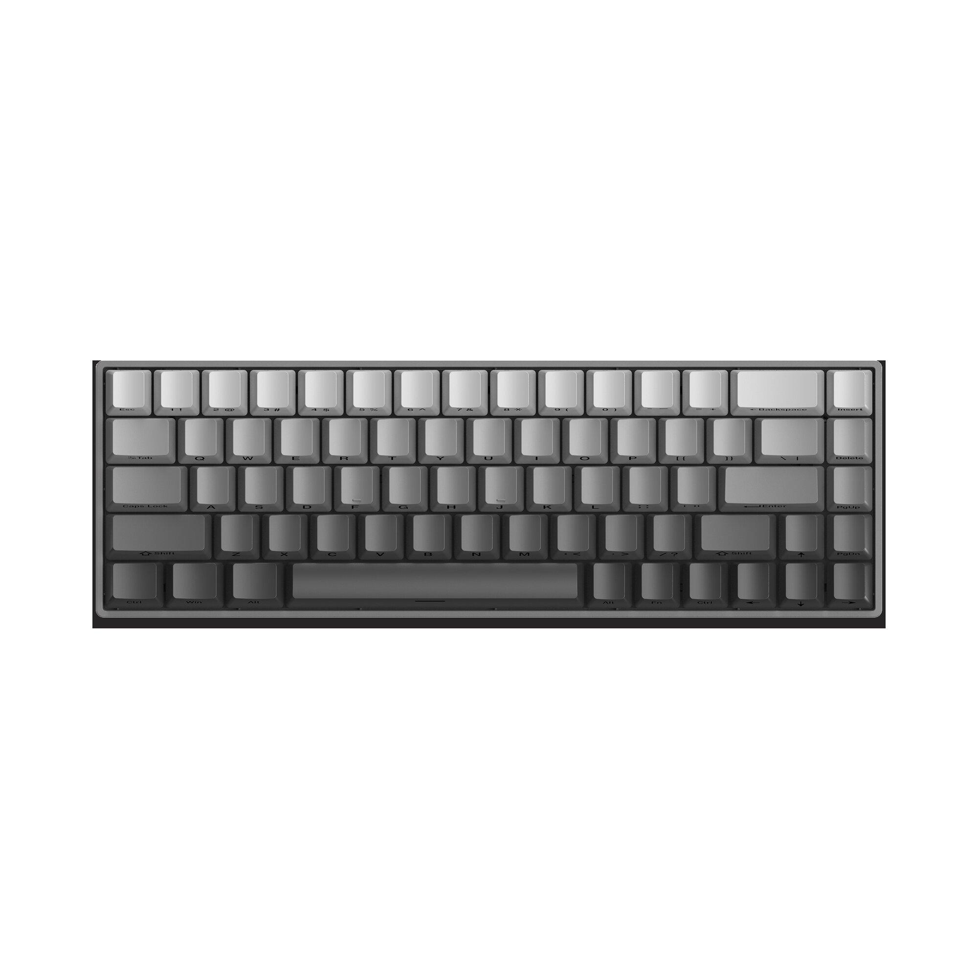 Black - White Shark - Nunchaku Gaming Keyboard - 2