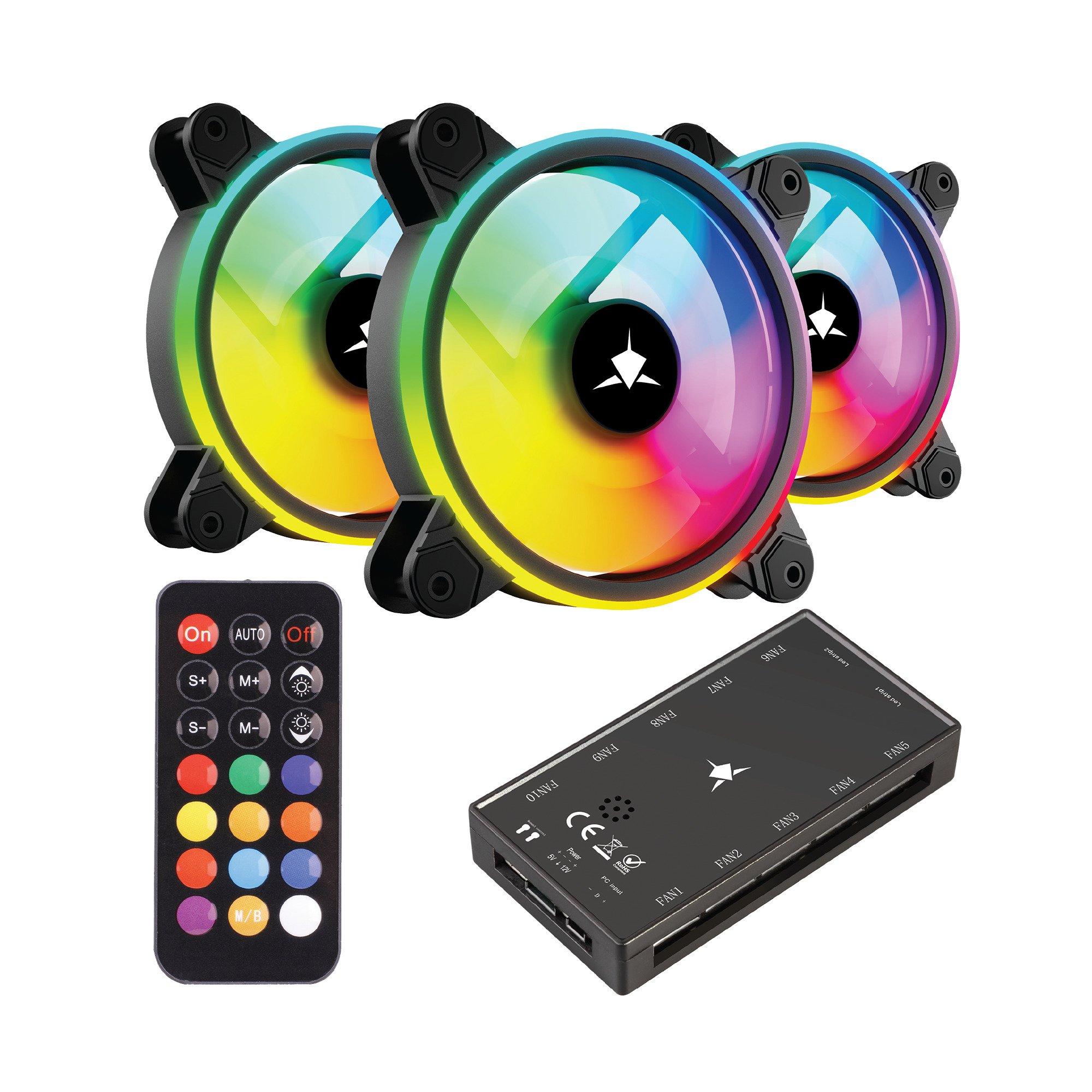 Nebula-2 PC LED Fans Set of 3