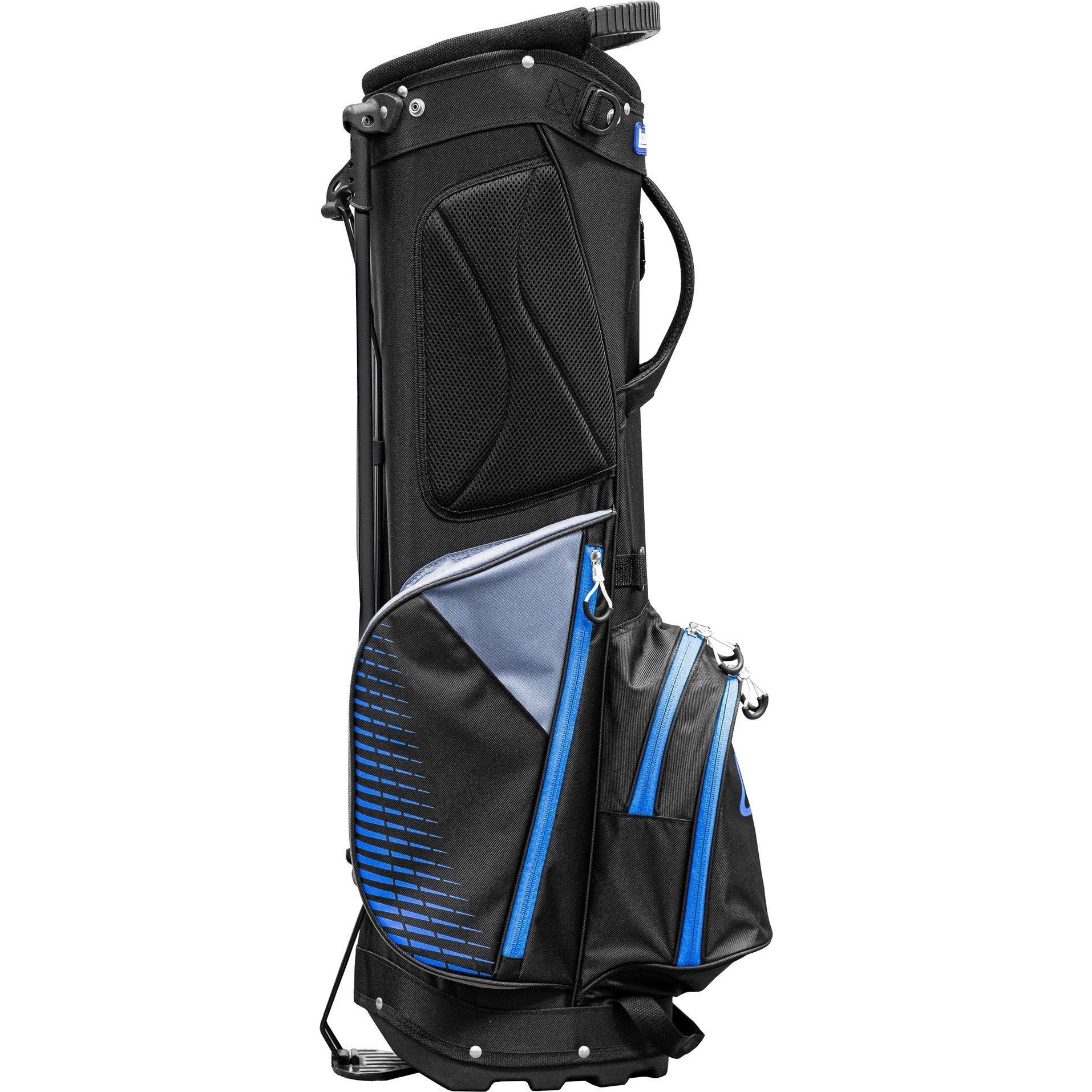 Black/Royal Blu - Longridge - Longridge Super Lite Stand Bag - 3