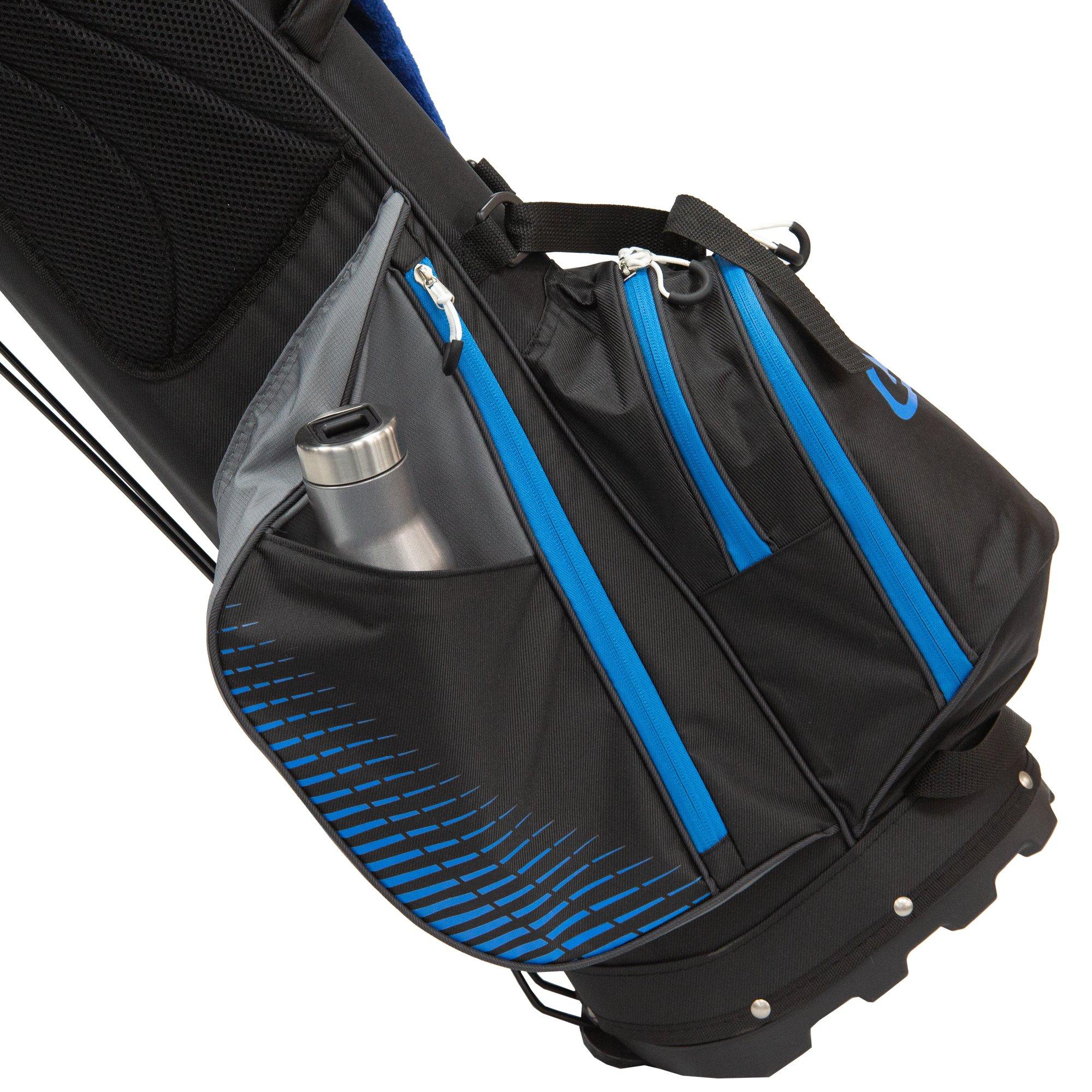 Black/Royal Blu - Longridge - Longridge Super Lite Stand Bag - 5