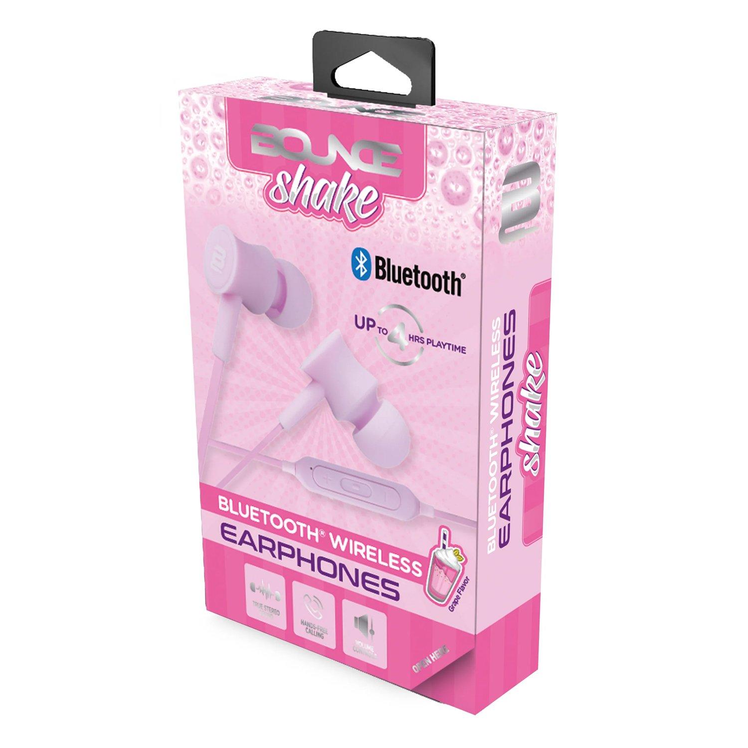 Grape - Bounce Online - Bounce Shake Bluetooth Wireless Earphones Grape - 2