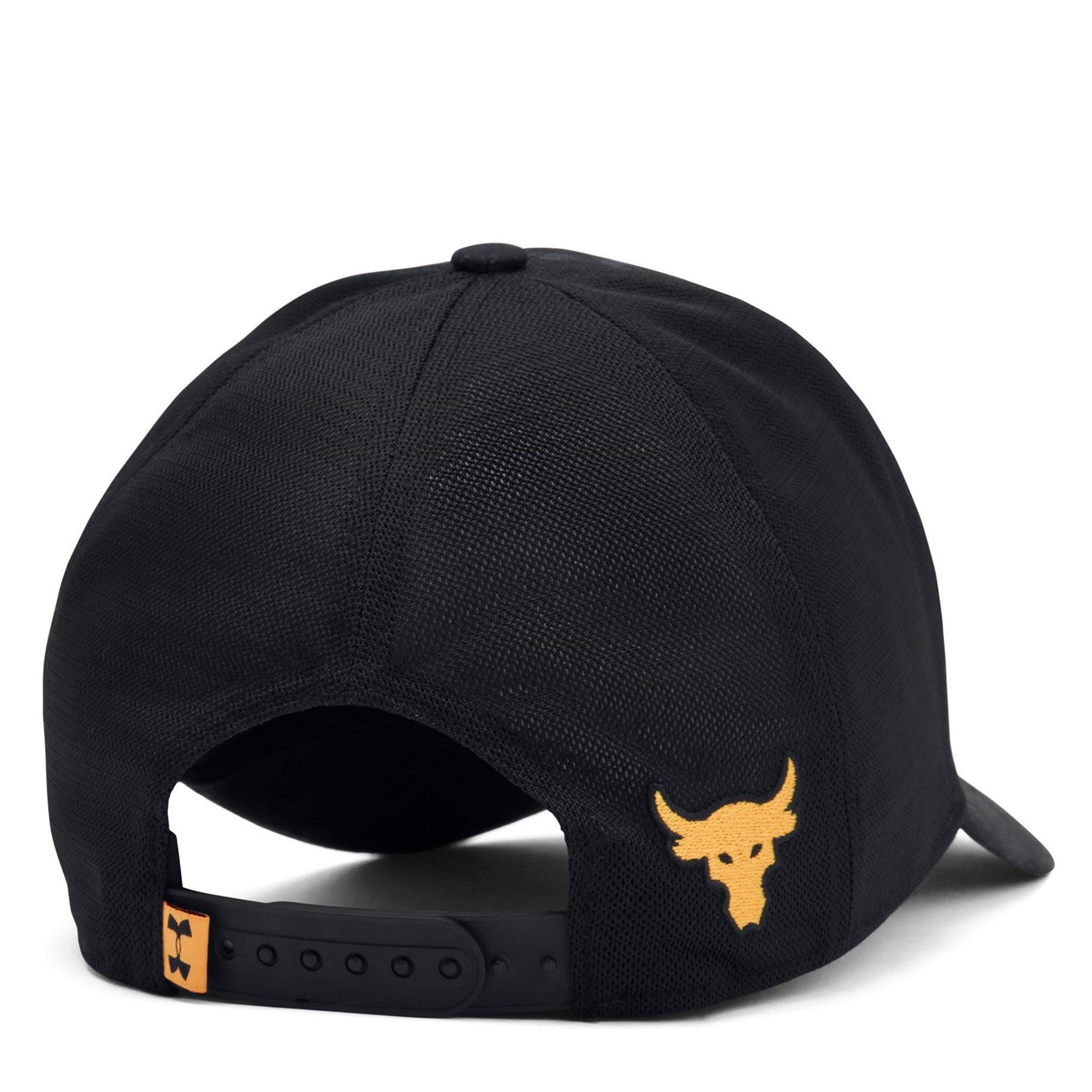 Grijs - Under Armour - Project Rock Trucker Cap - 3