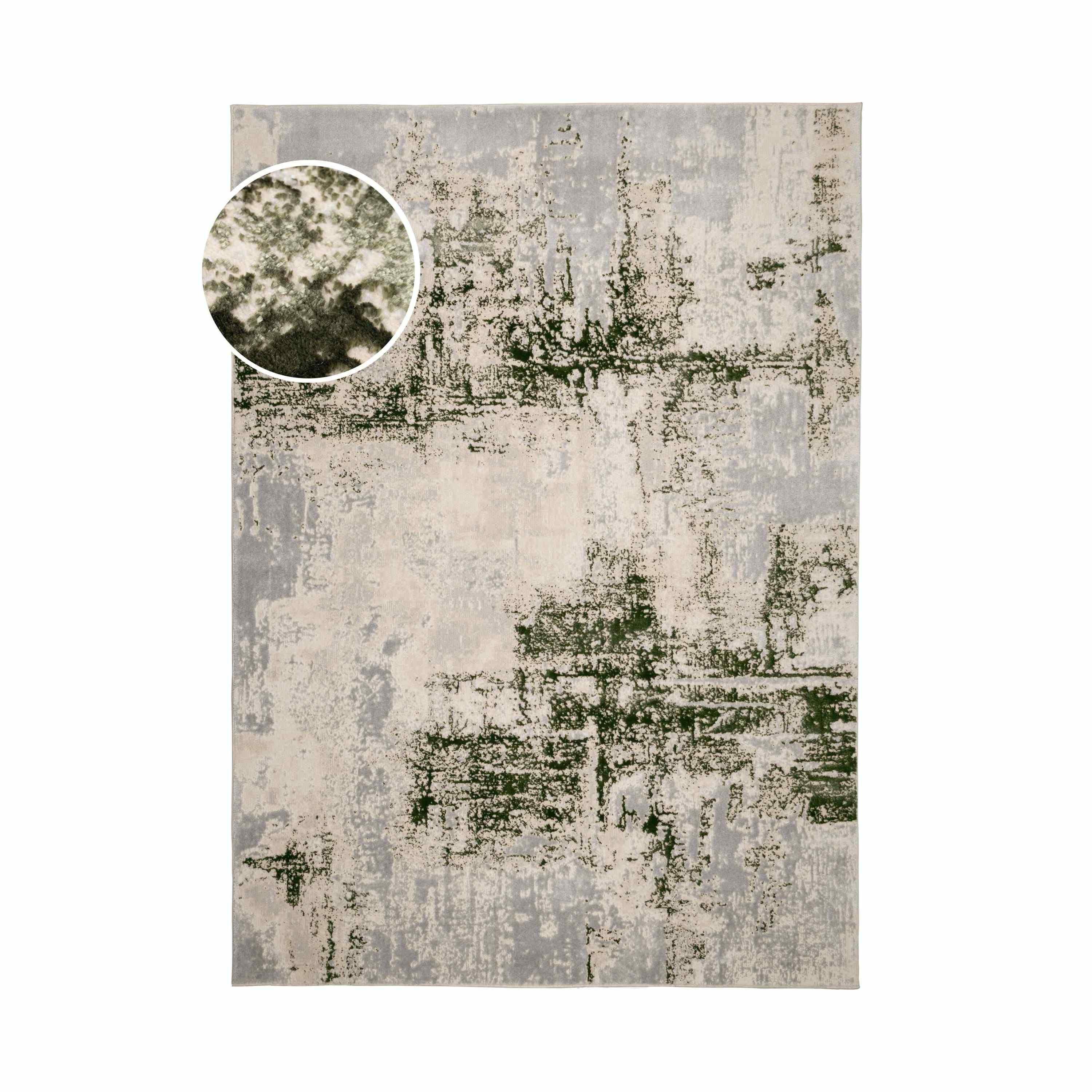 Green - Homemaker - Dusk Green Marble Rug - 3