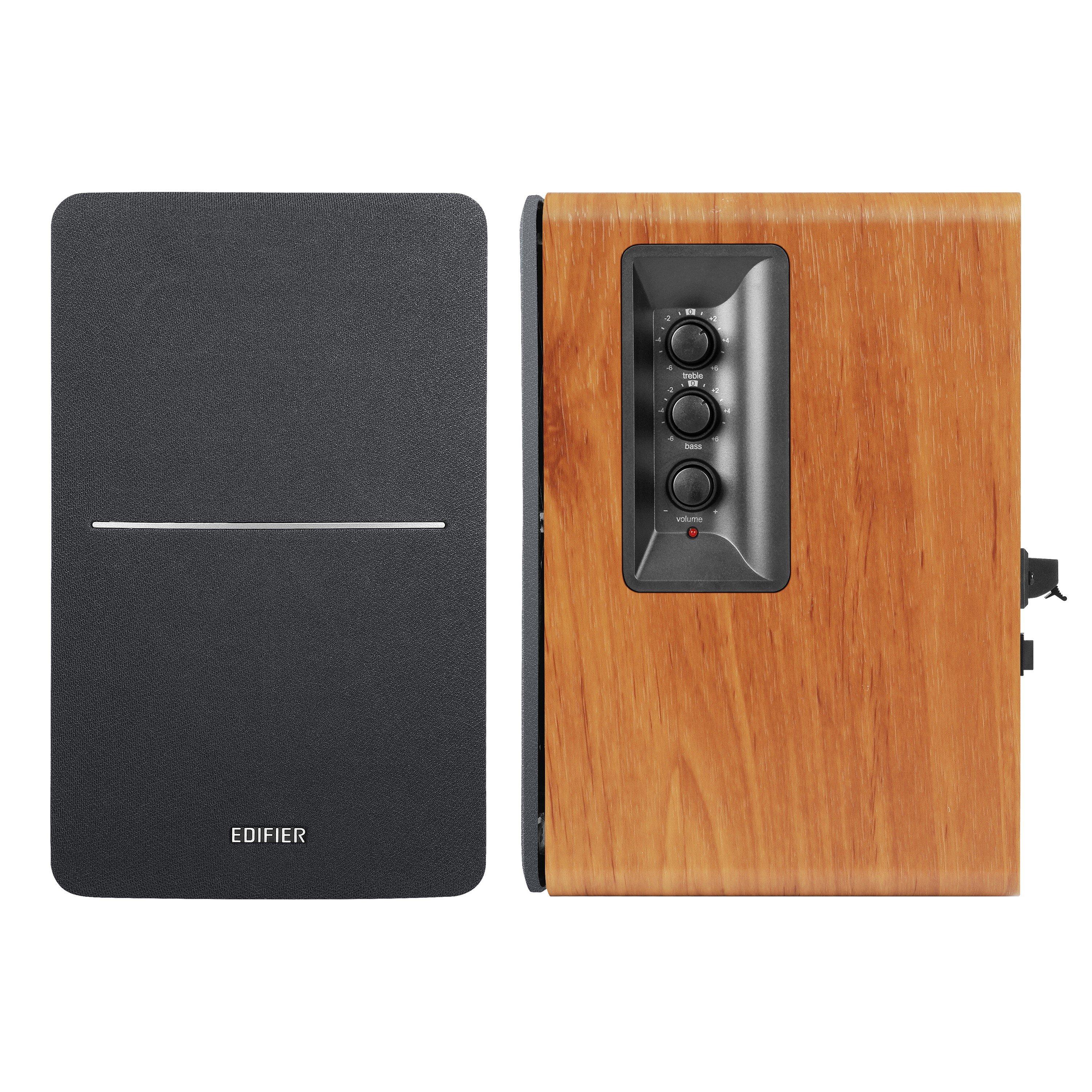 Brown - Edifier - Edifier R1280TS Active Bookshelf Speakers Brown - 2