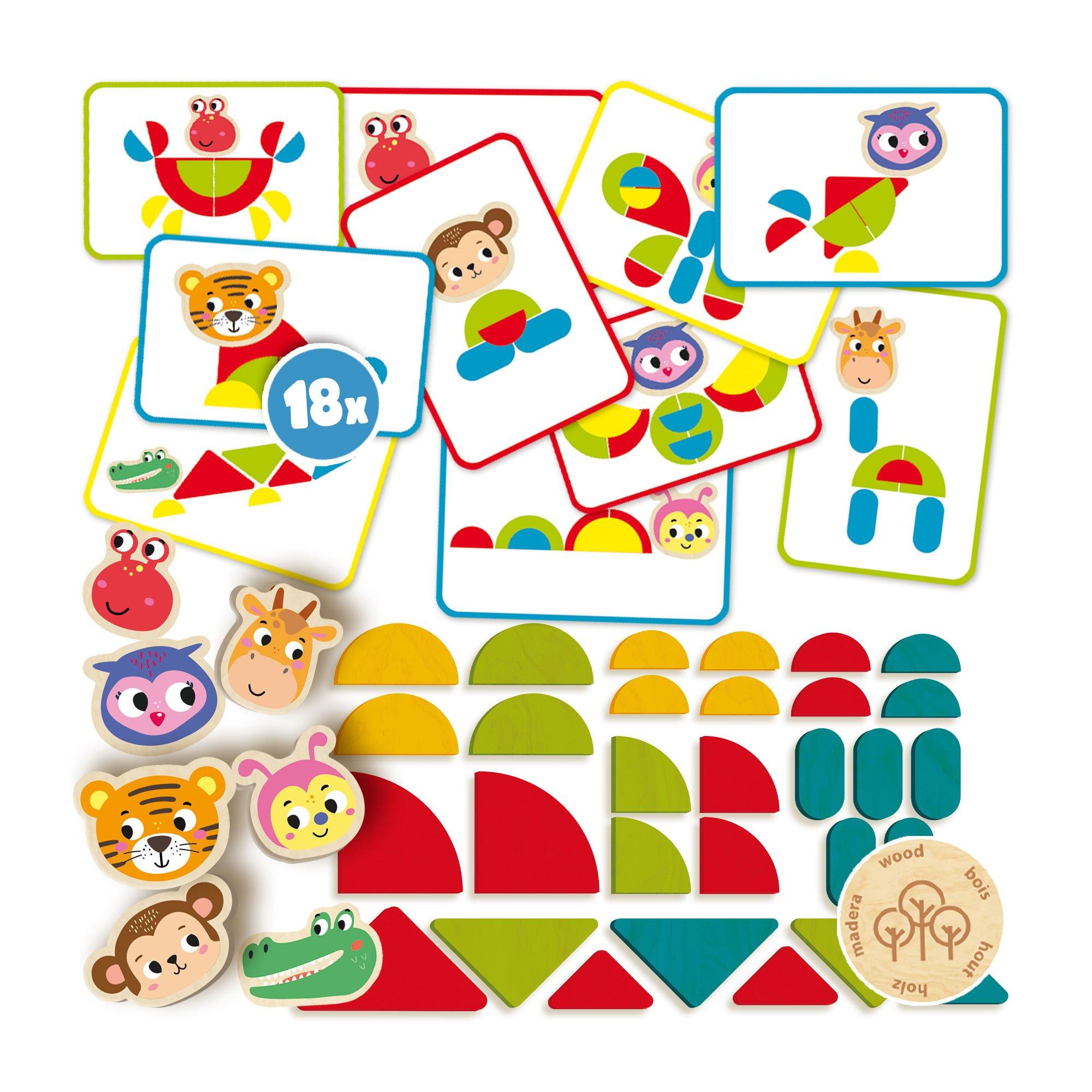 Multi - SES Creative - Montessori - Creating animal shapes - 4