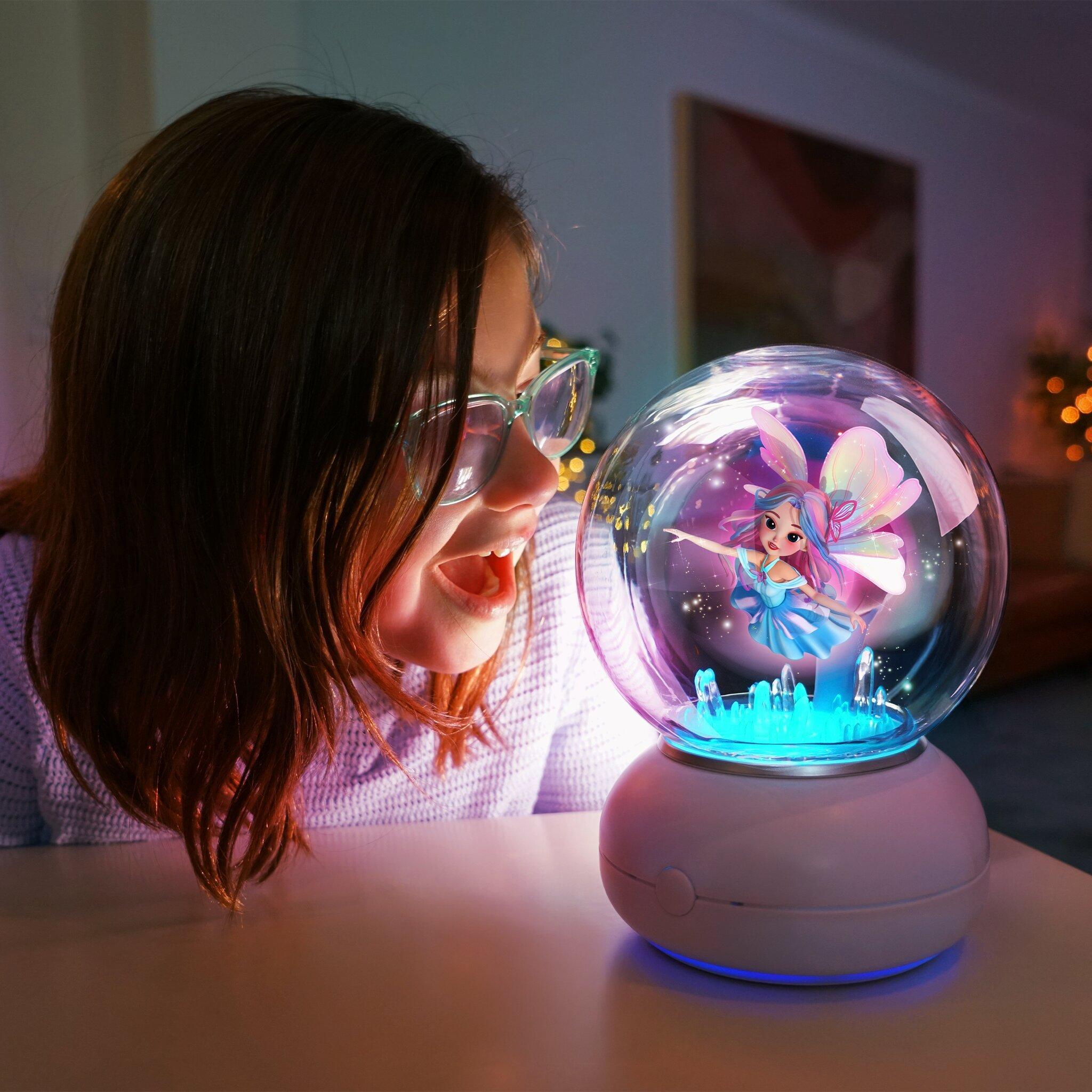 White - Imagix - Imagix Crystal Ball AI Holographic Companion - 2