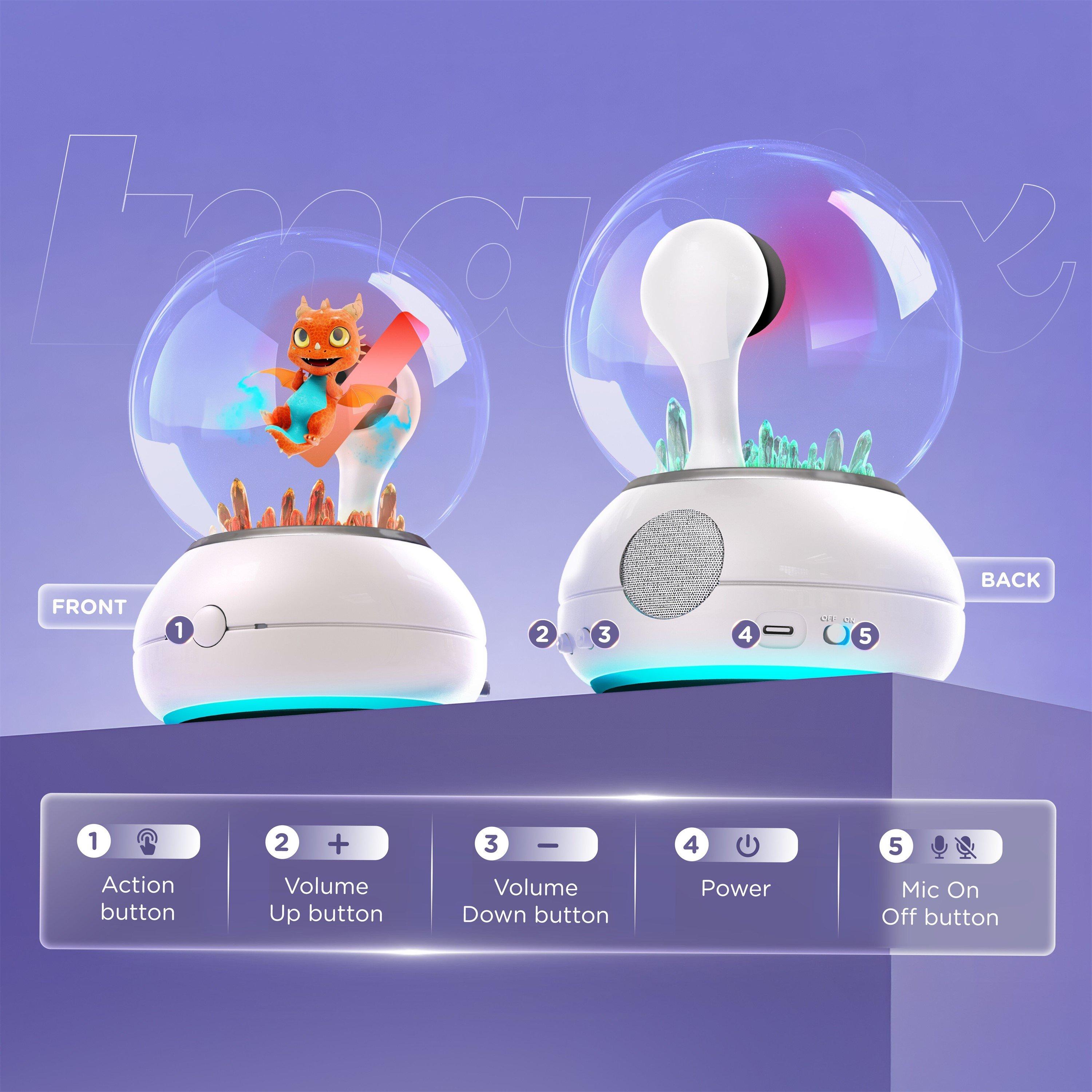 Imagix | Imagix Crystal Ball AI Holographic Companion | Sports Direct