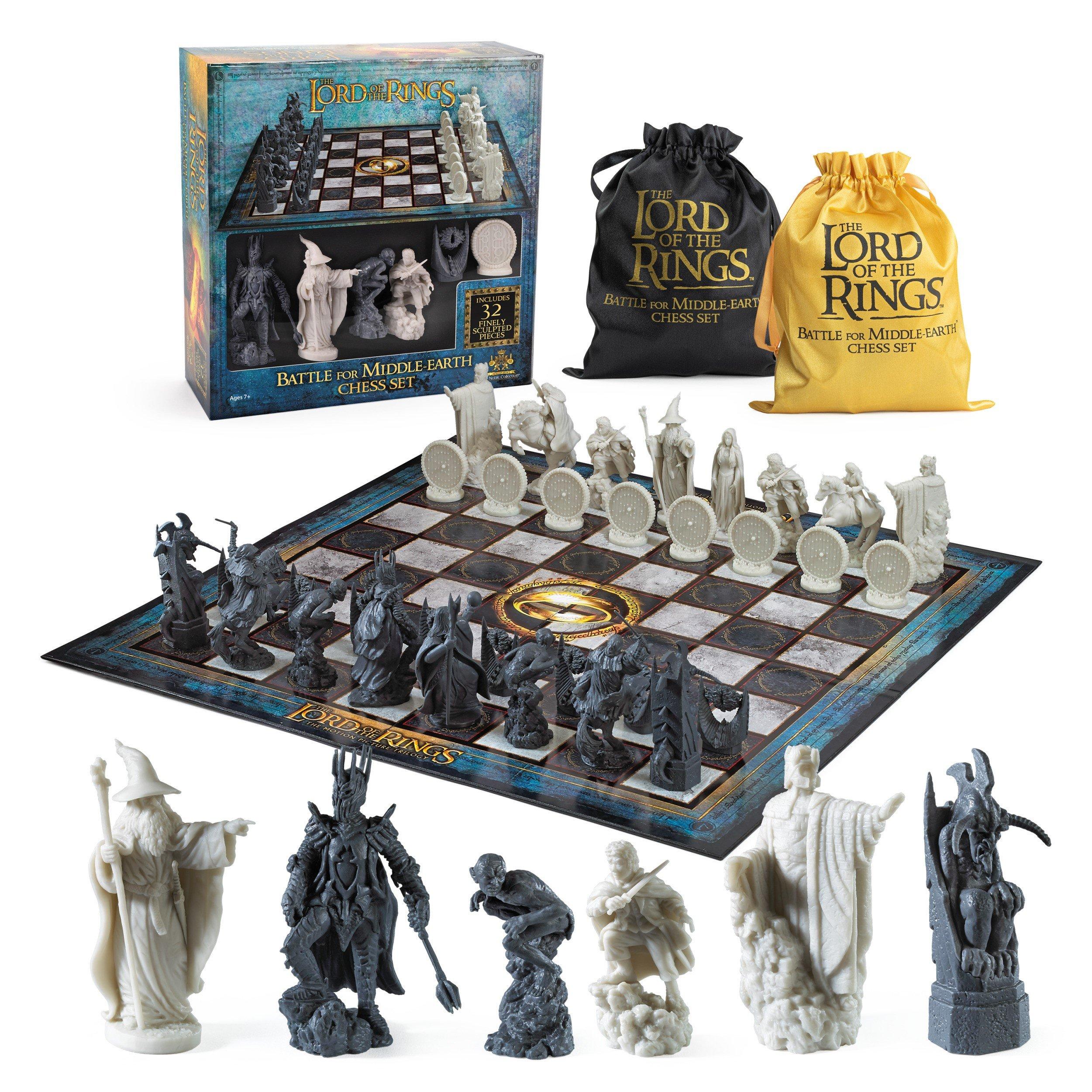 Multi - The Noble Collection - Lord of the Rings Chess Set - 2