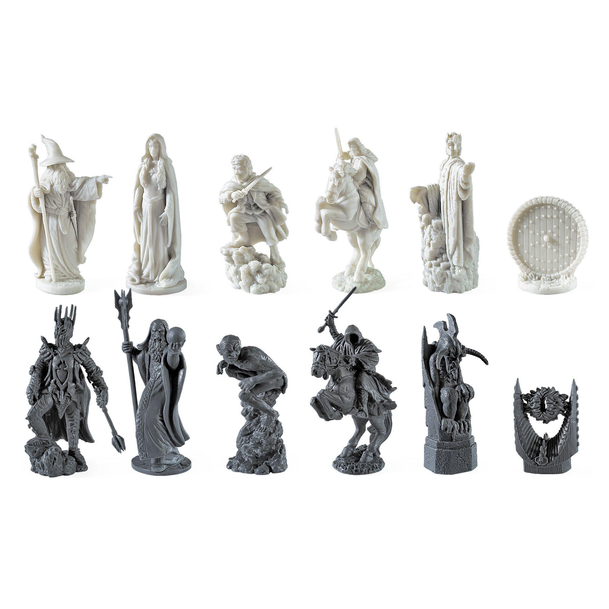 Multi - The Noble Collection - Lord of the Rings Chess Set - 4