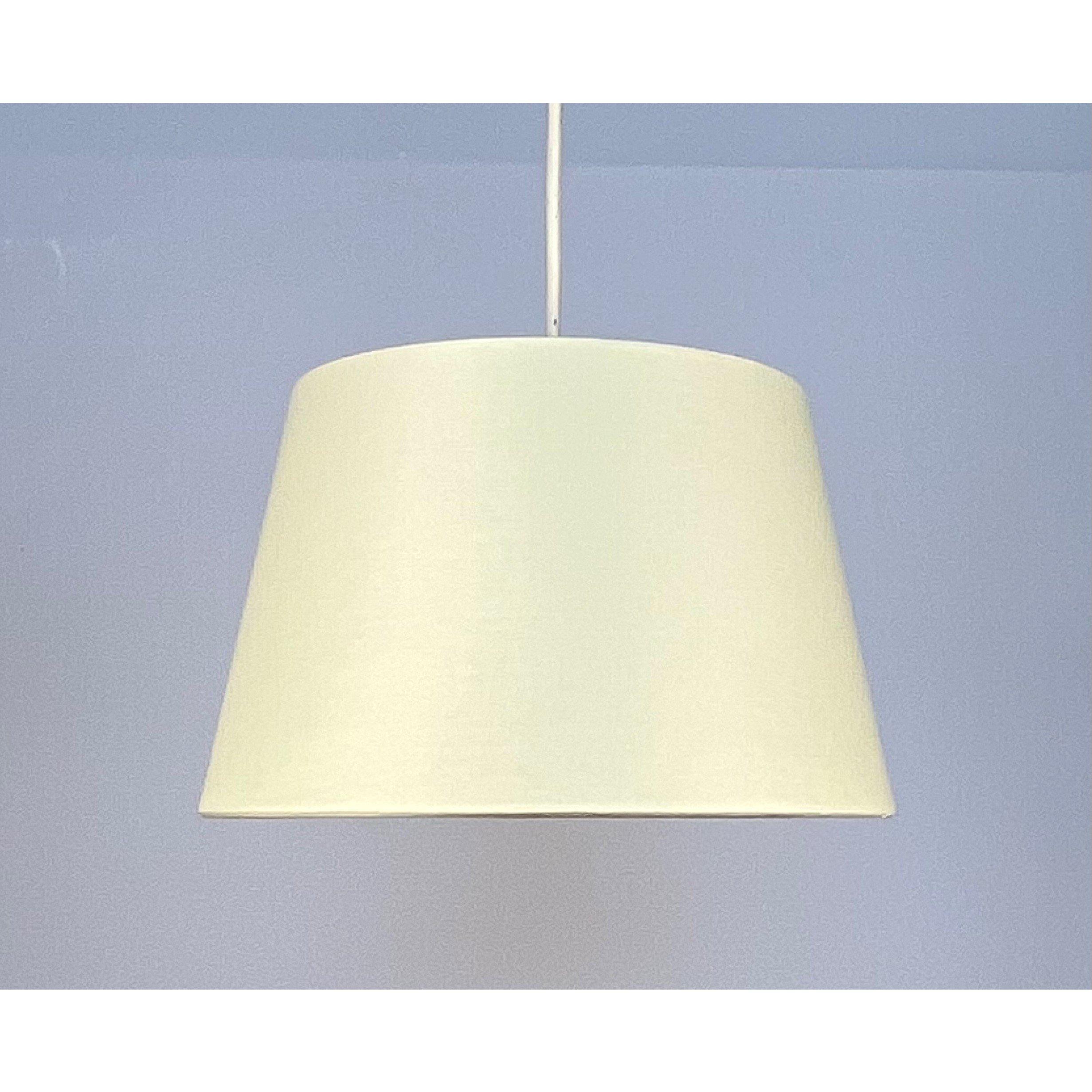 Cream - K Living - 10 CREAM TAPERED DRUM SHADE - 1
