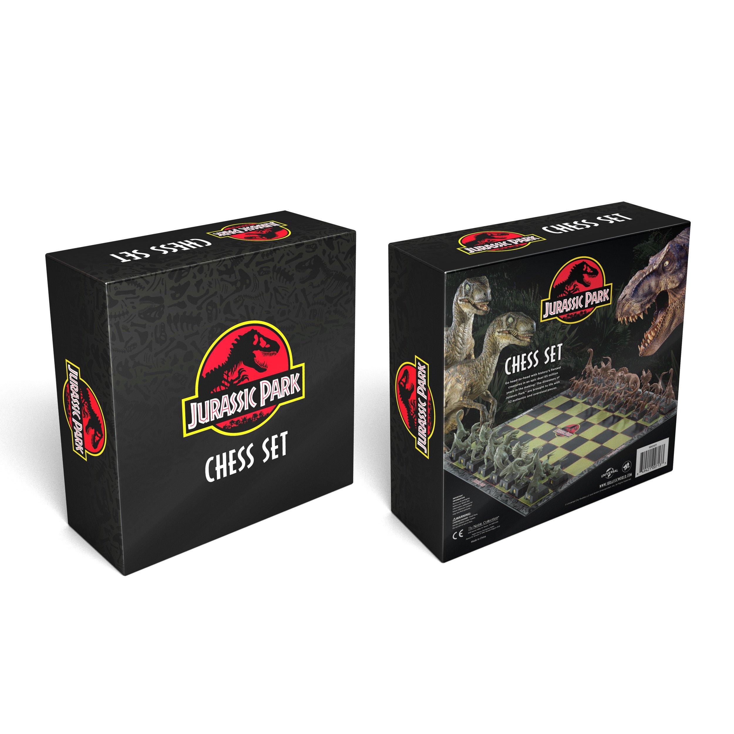 Multi - The Noble Collection - Jurassic Park Chess Set - 2