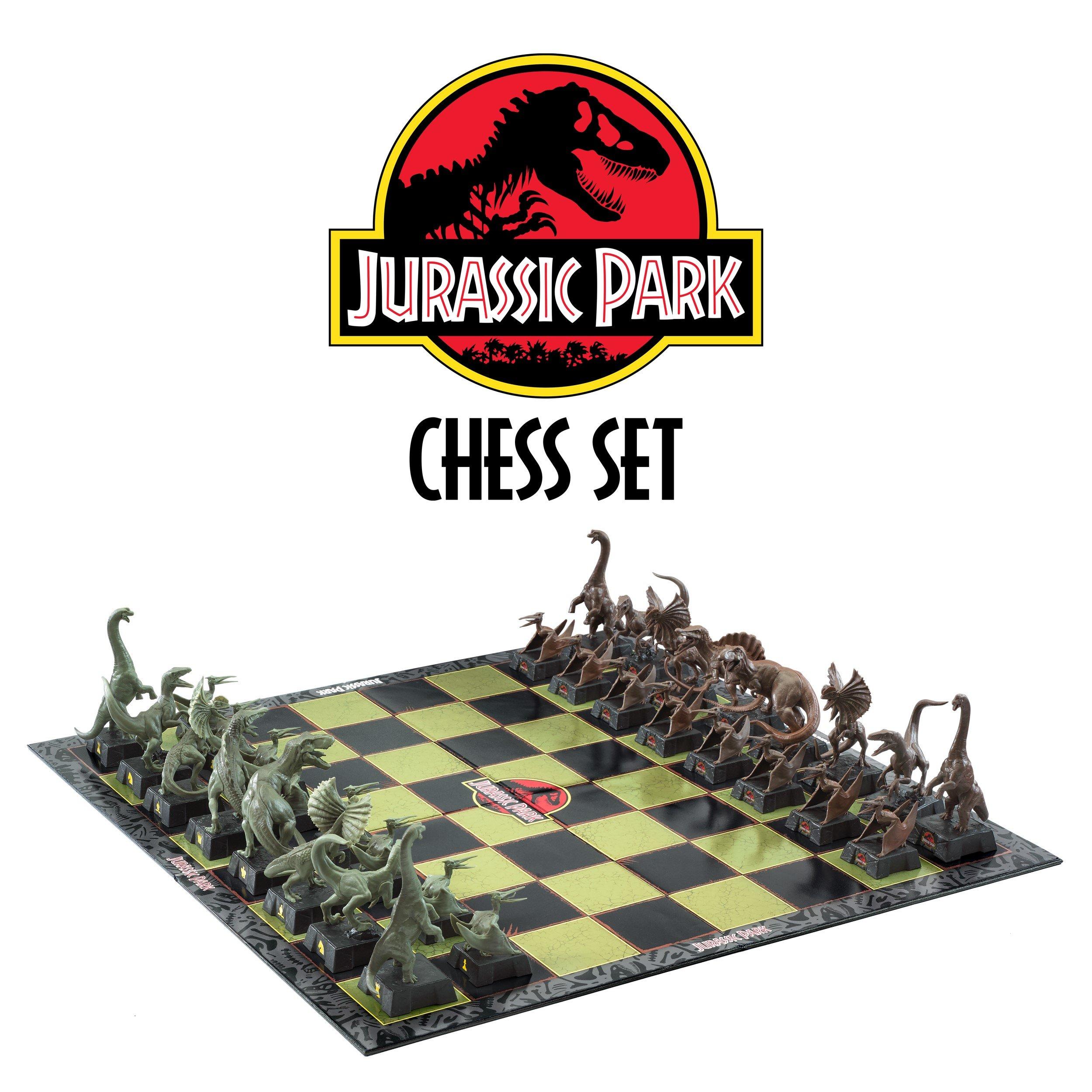 Multi - The Noble Collection - Jurassic Park Chess Set - 3