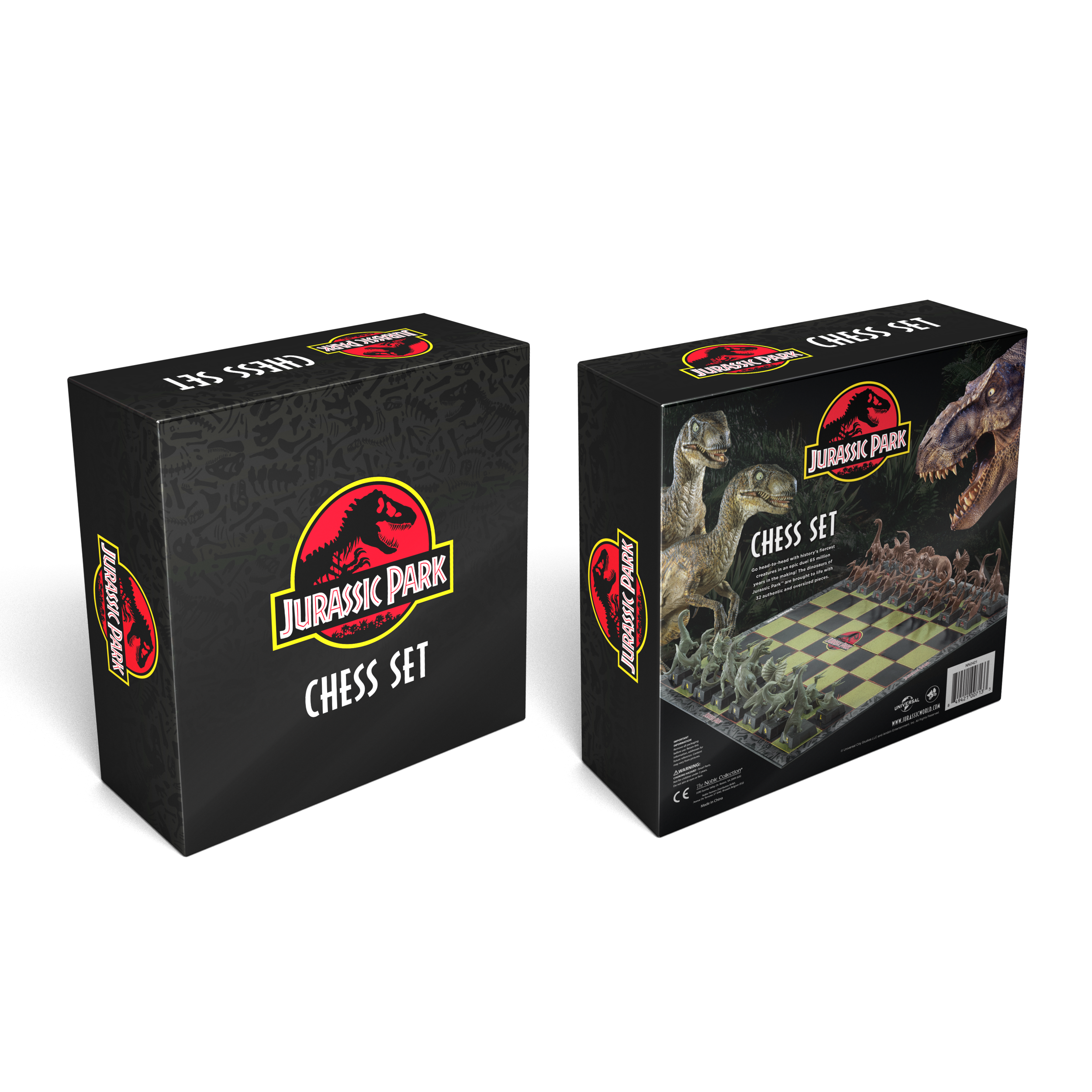 Multi - The Noble Collection - Jurassic Park Chess Set - 4