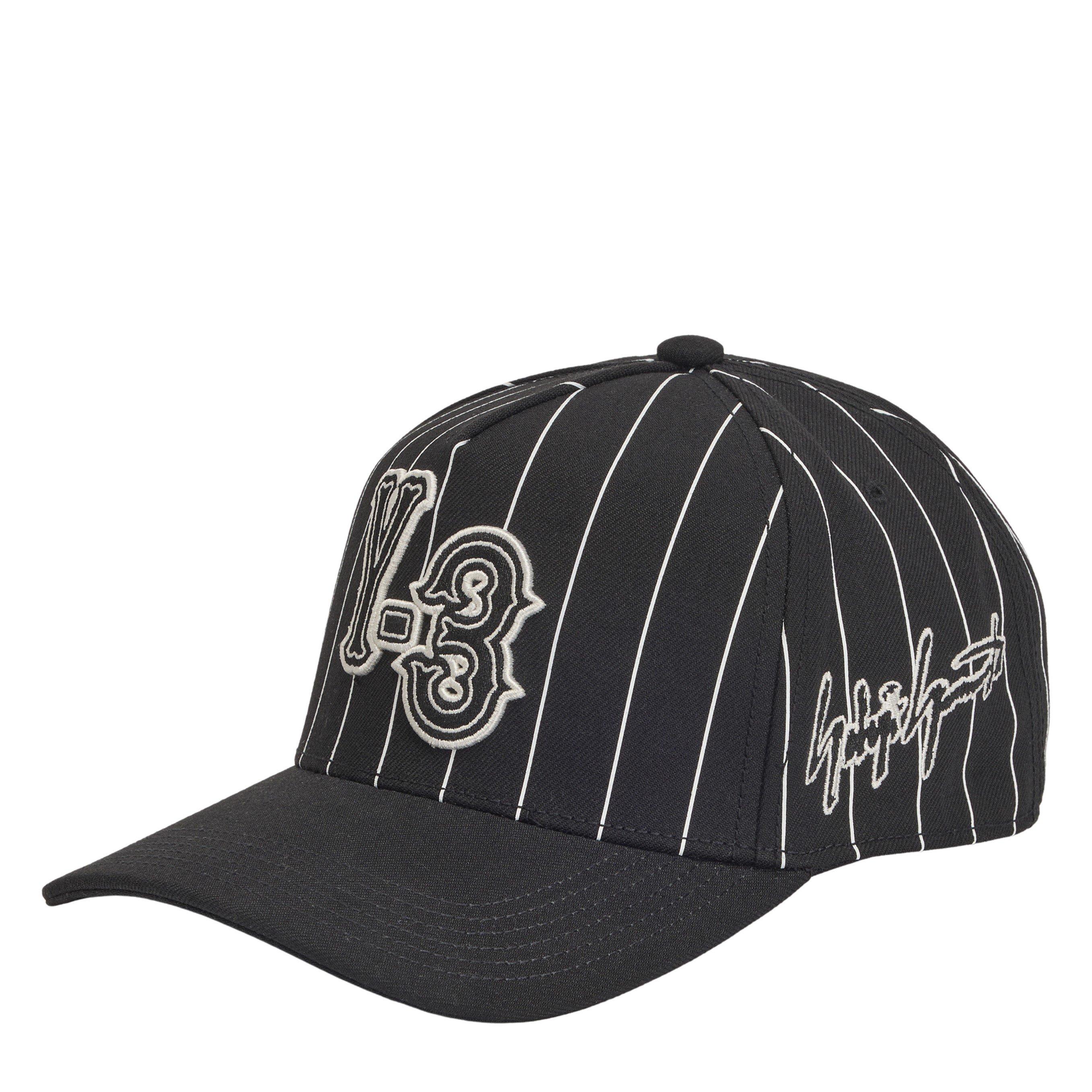 Black - Y3 - Y3 Pinstripe Cap Sn62 - 1