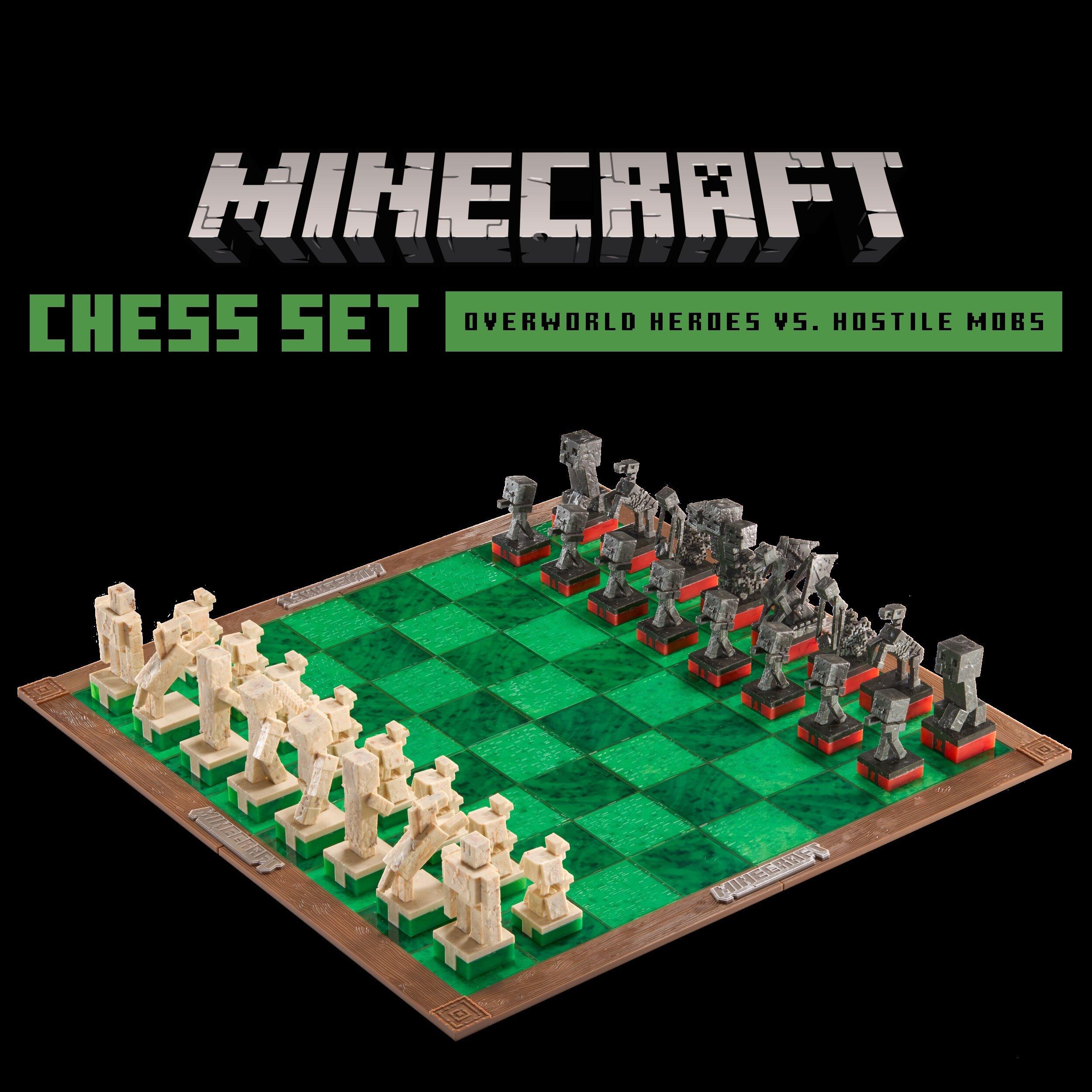 The Noble Collection | Minecraft Chess Set | Sports Direct