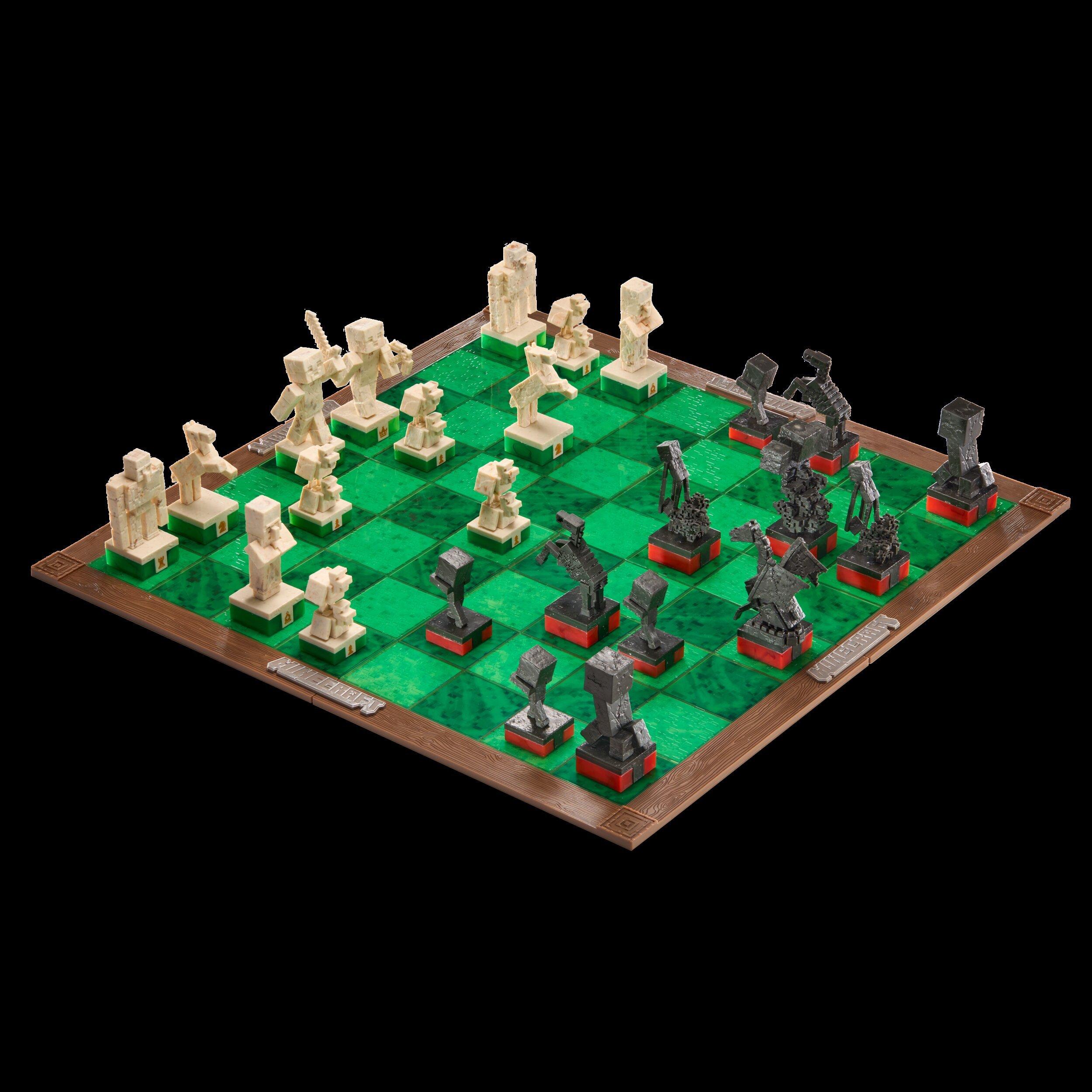 The Noble Collection | Minecraft Chess Set | Sports Direct